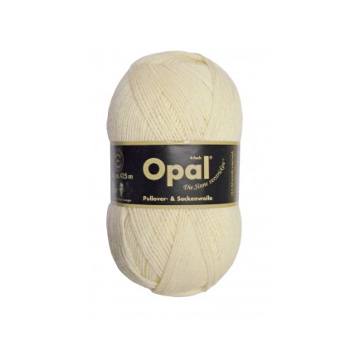 Opal Uni 4-trådet Garn Unicolor 3081 Natur