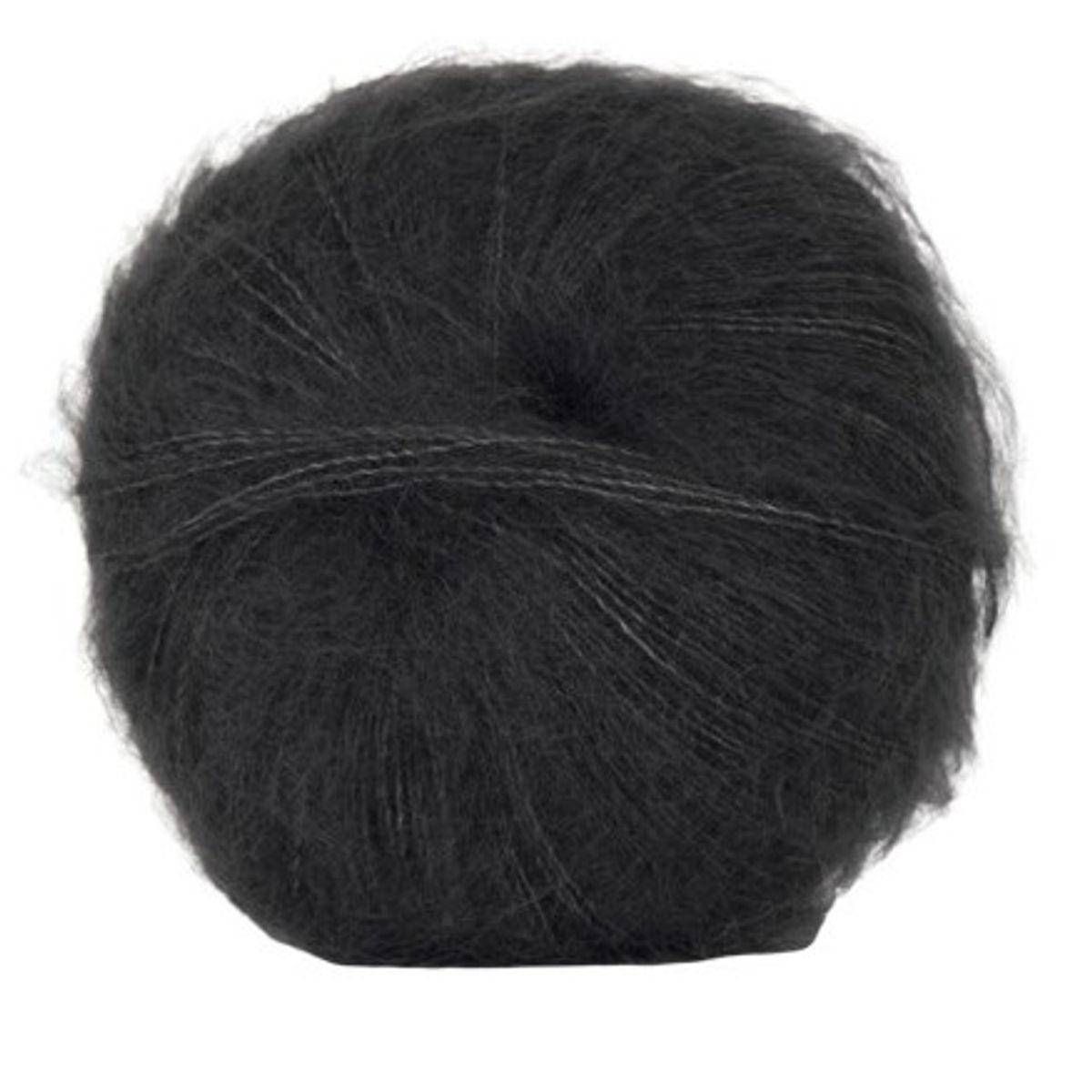 Hjertegarn Silk Kid Mohair Garn 1175 Koksgrå