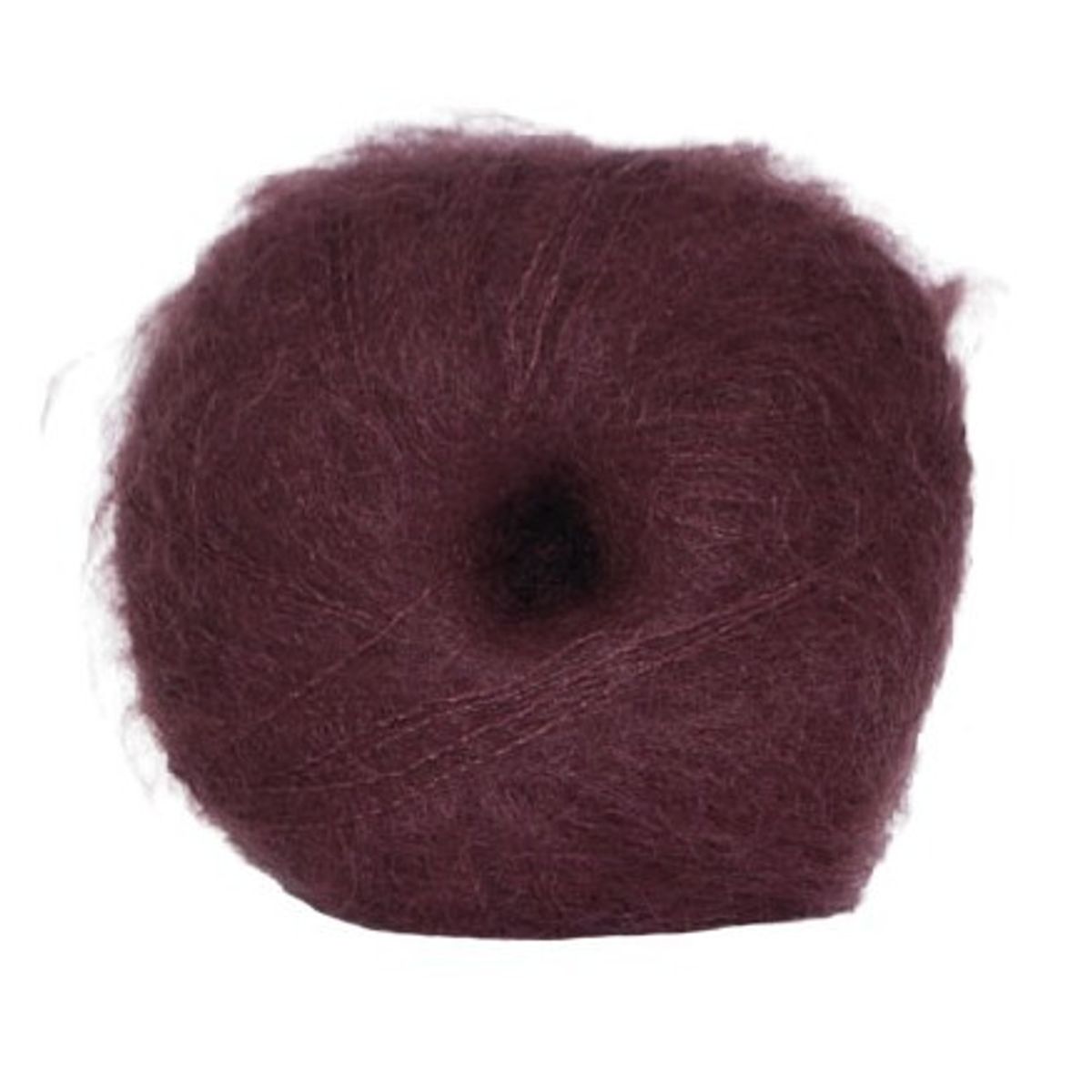 Hjertegarn Silk Kid Mohair Garn 1617 Bordeaux