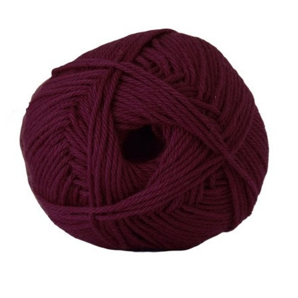 Hjertegarn Cotton nr. 8 Garn 1726 Bordeaux