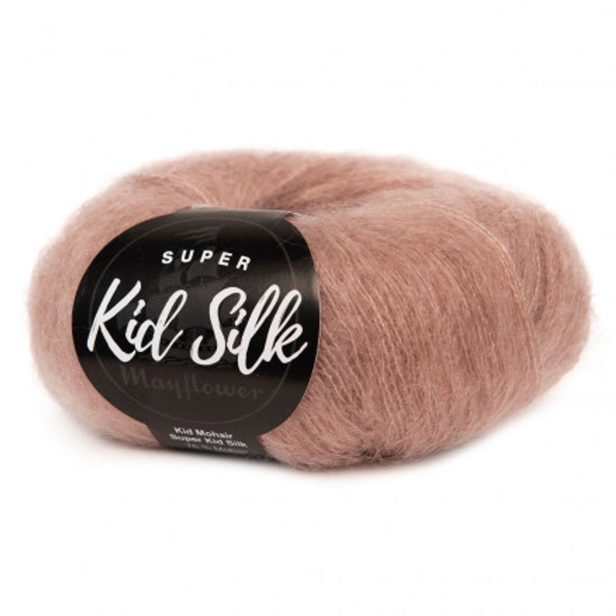 Mayflower Super Kid Silk Garn Unicolor 81 Cognac