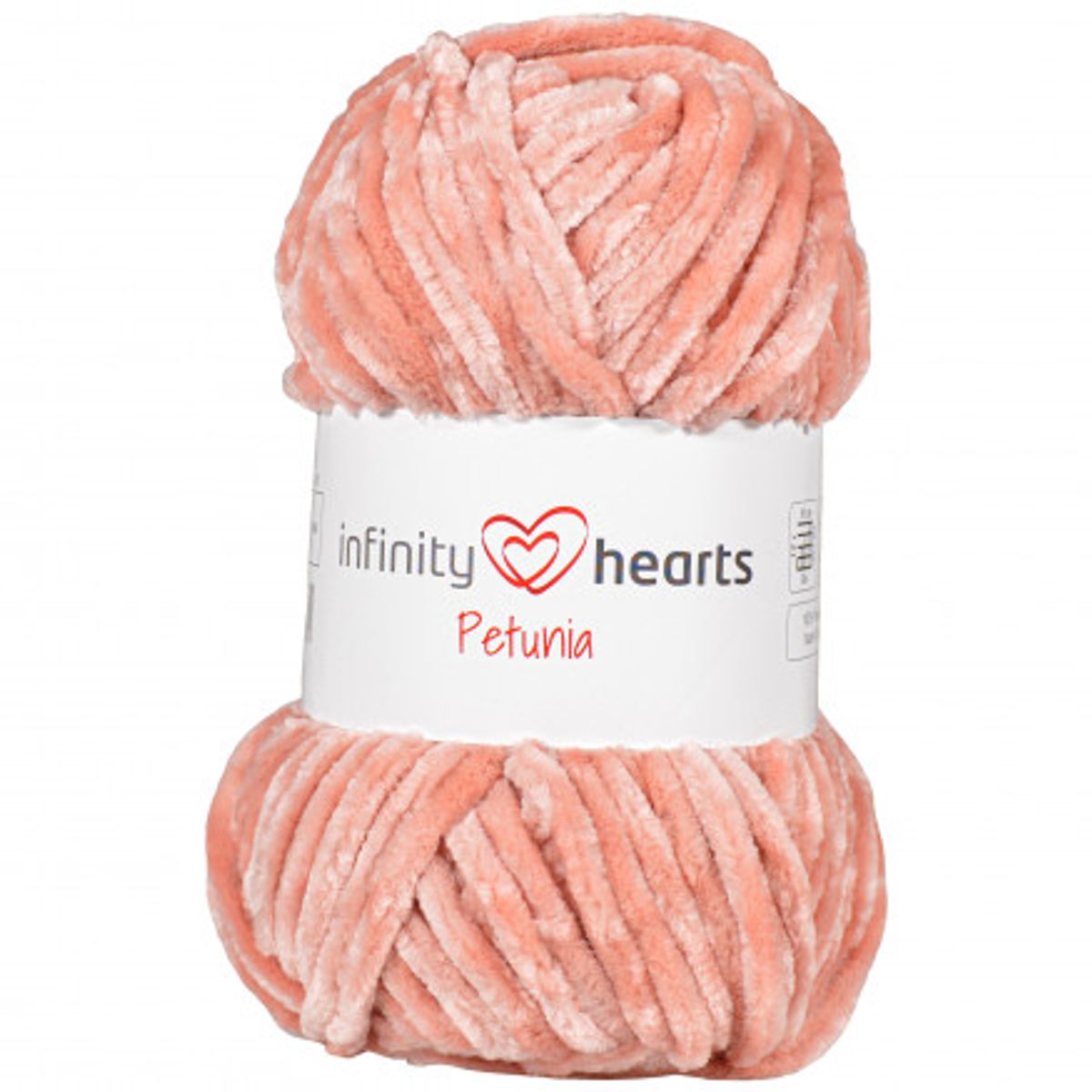 Infinity Hearts Petunia Garn 08 Fersken