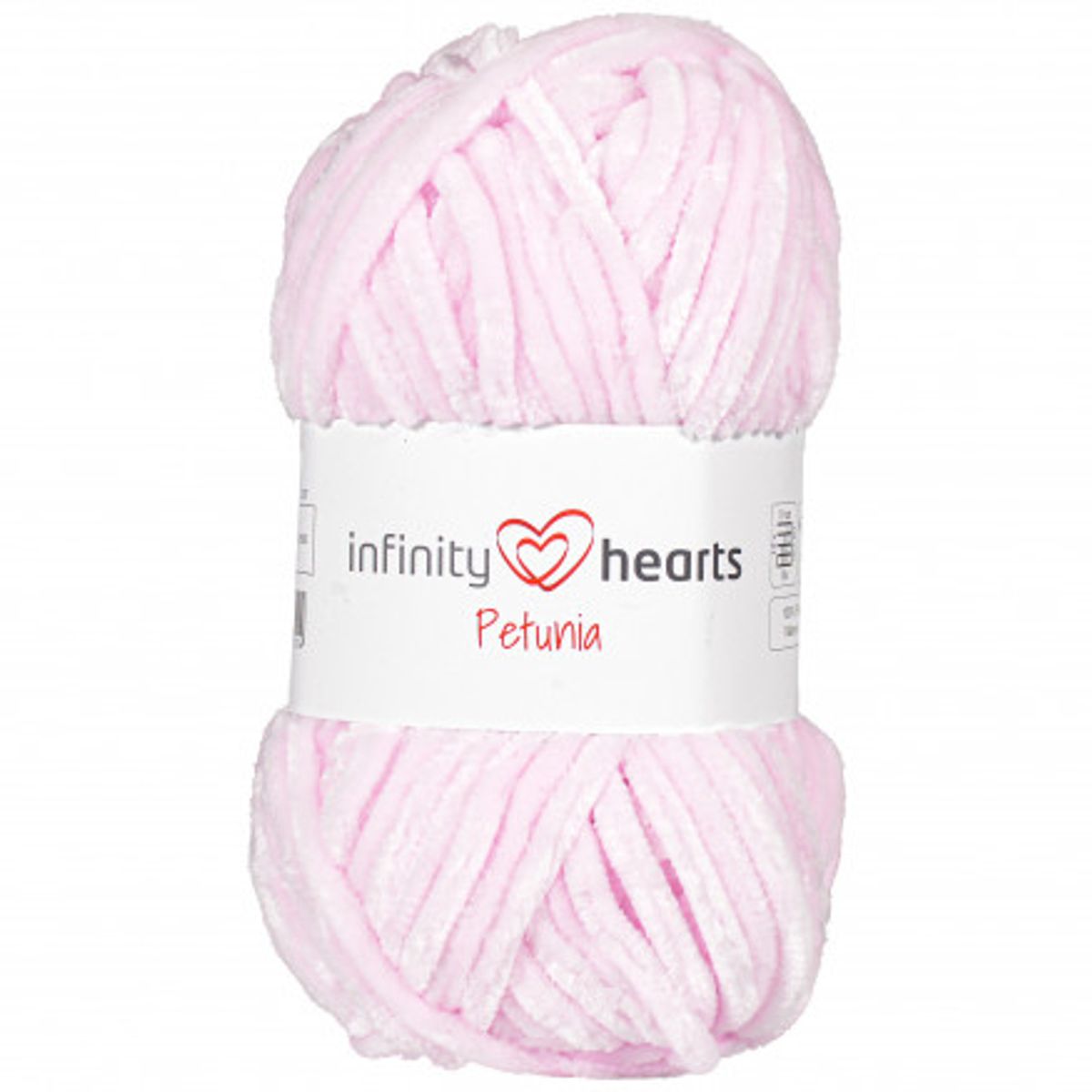 Infinity Hearts Petunia Garn 03 Lyserød