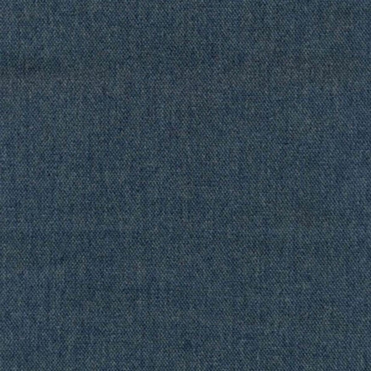 Bomuldscanvas Meleret Stof 150cm 60 Mørk Denim - 50cm