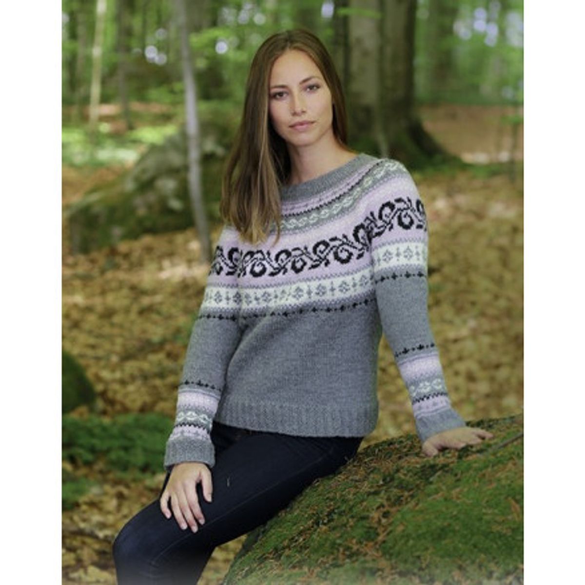 Telemark by DROPS Design - Bluse Strikkeopskrift str. S - XXXL - XXX-Large