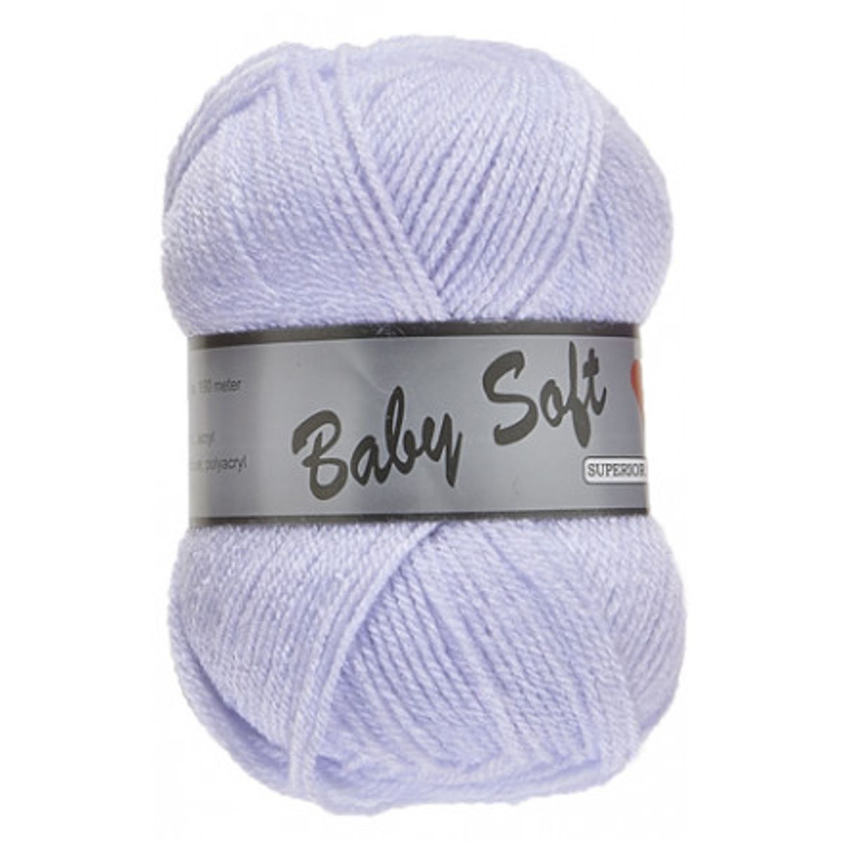 Lammy Baby Soft Garn 063 Lys Lilla