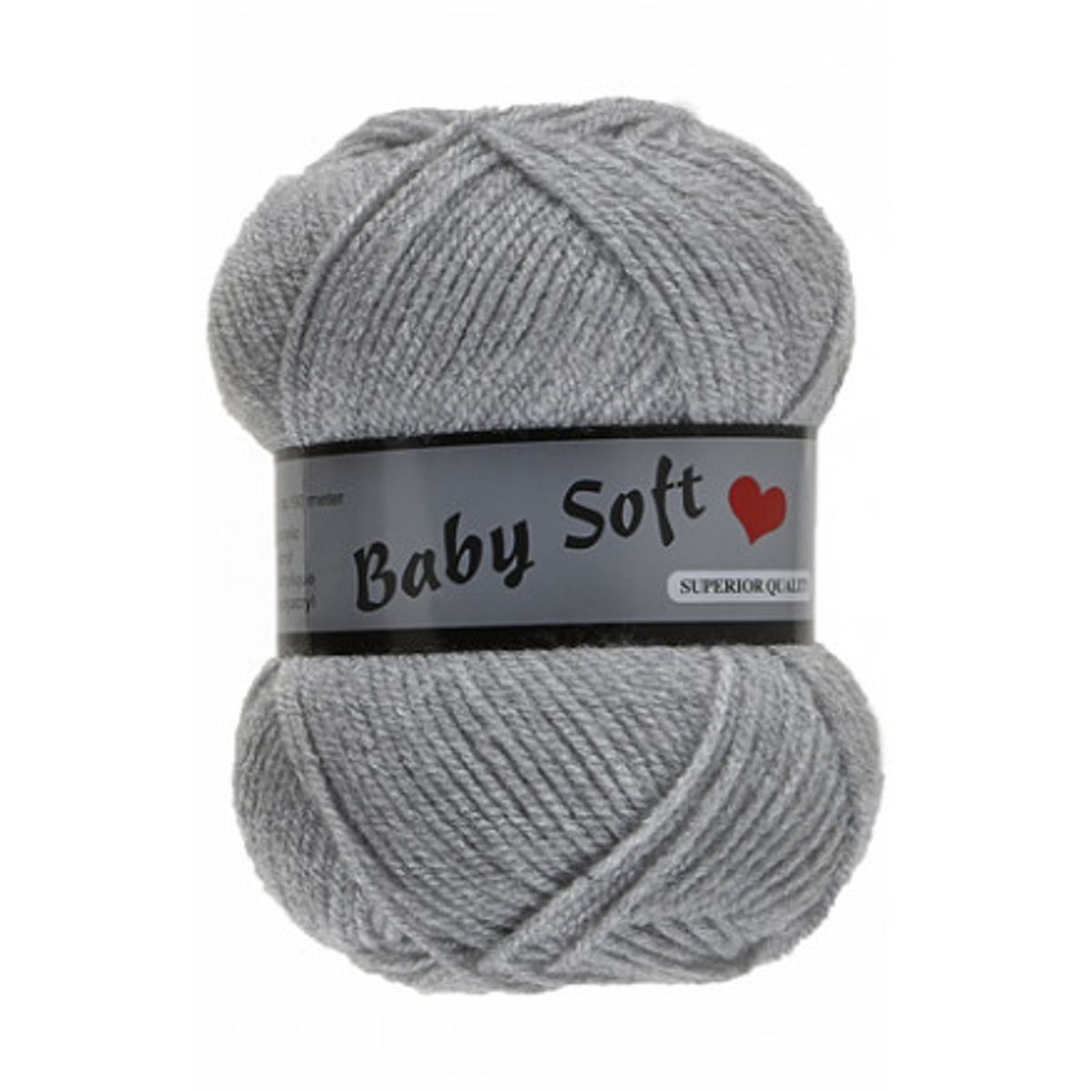 Lammy Baby Soft Garn 038 Lysegrå