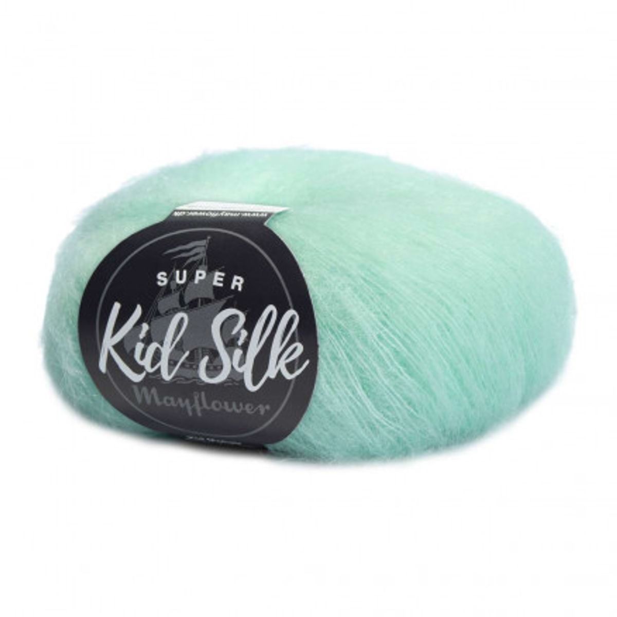 Mayflower Super Kid Silk Garn Unicolor 104 Grøn bugt