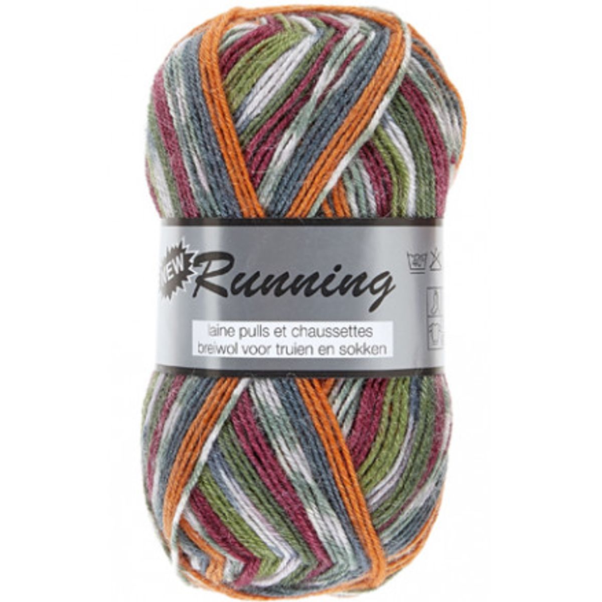 Lammy Yarns New Running Garn Multi 411