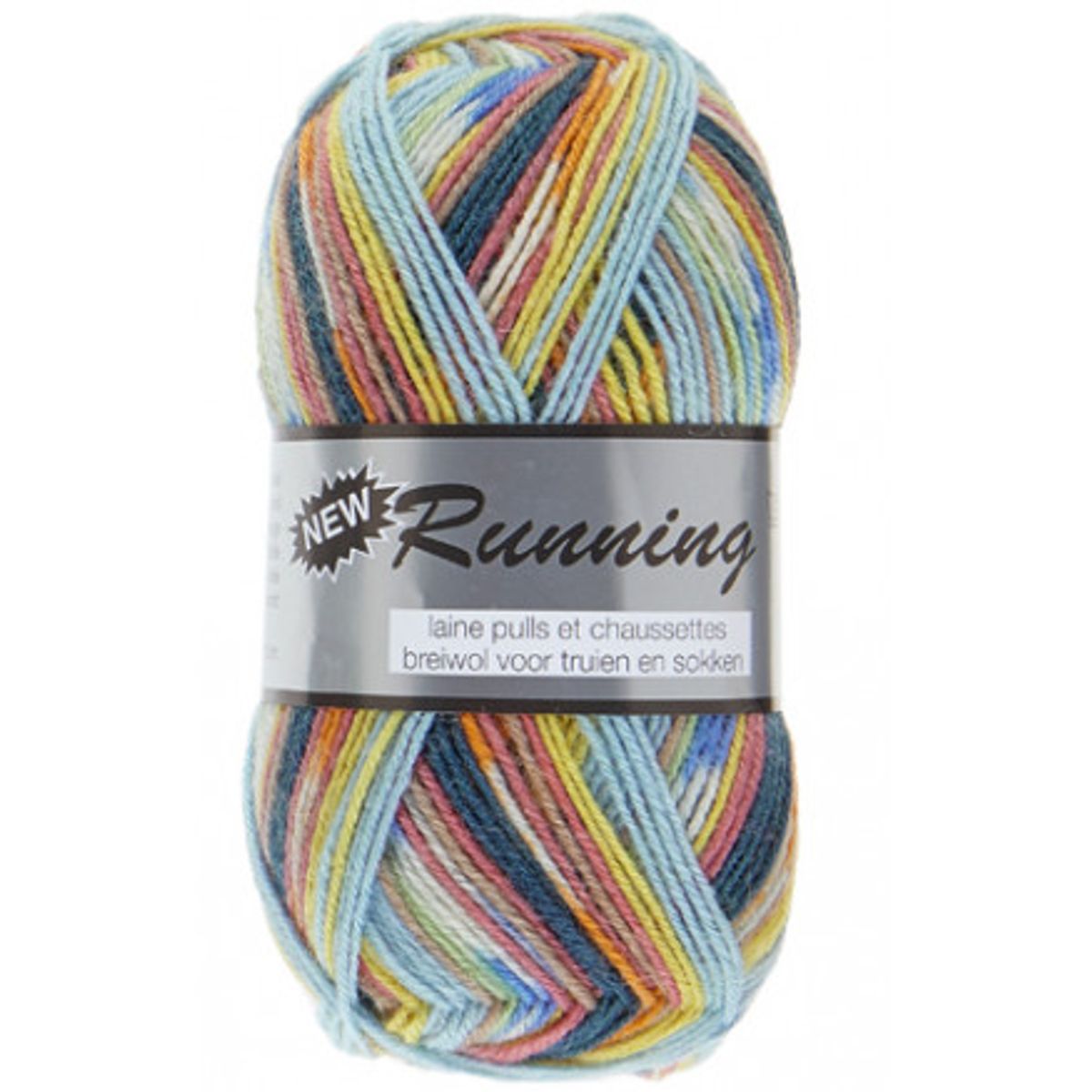 Lammy Yarns New Running Garn Multi 420