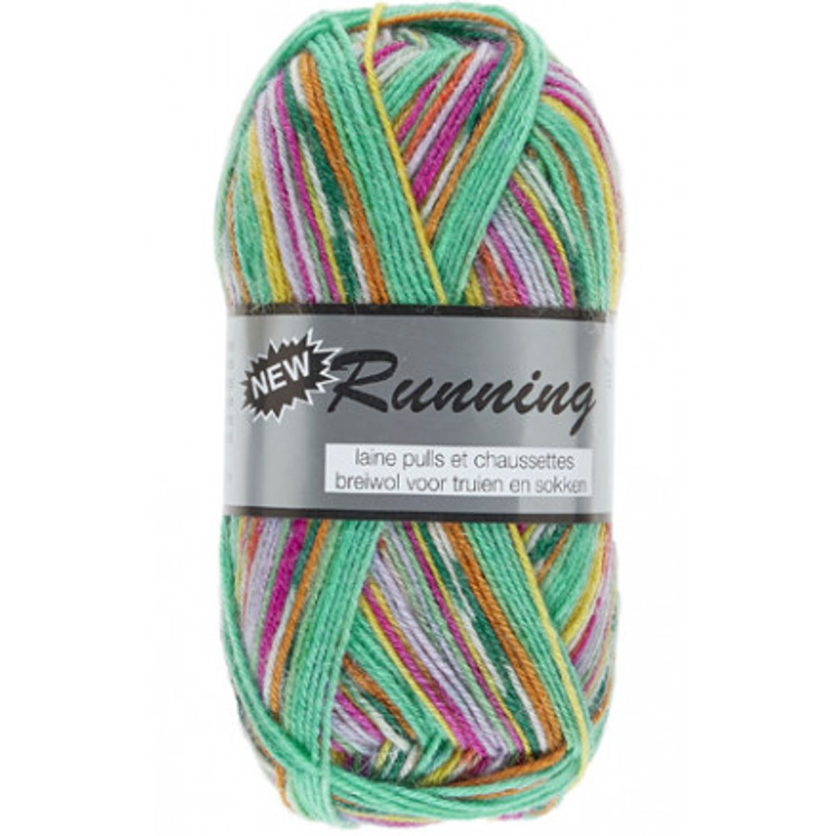 Lammy Yarns New Running Garn Multi 421