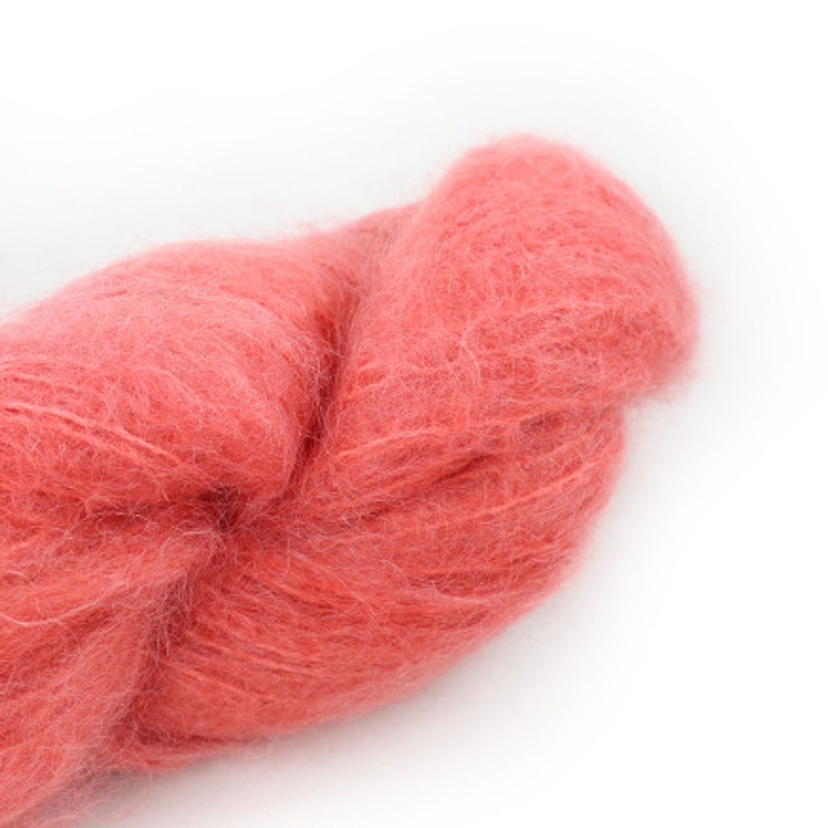 Cowgirlblues Fluffy Mohair Unicolor 22 Ruby Grapefrugt