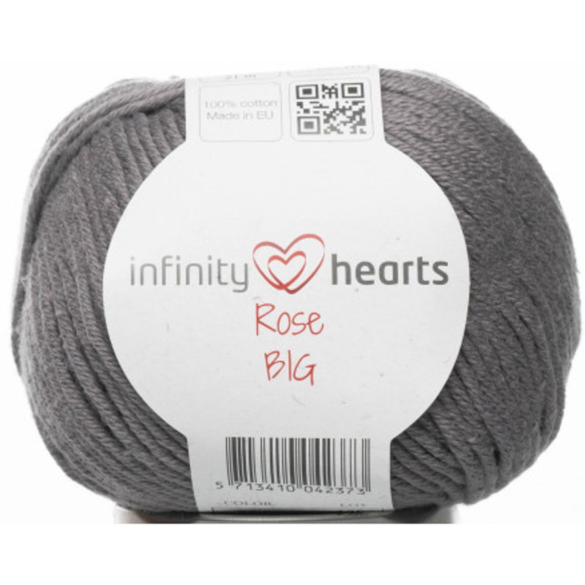 Infinity Hearts Rose Big Garn 235 Grå