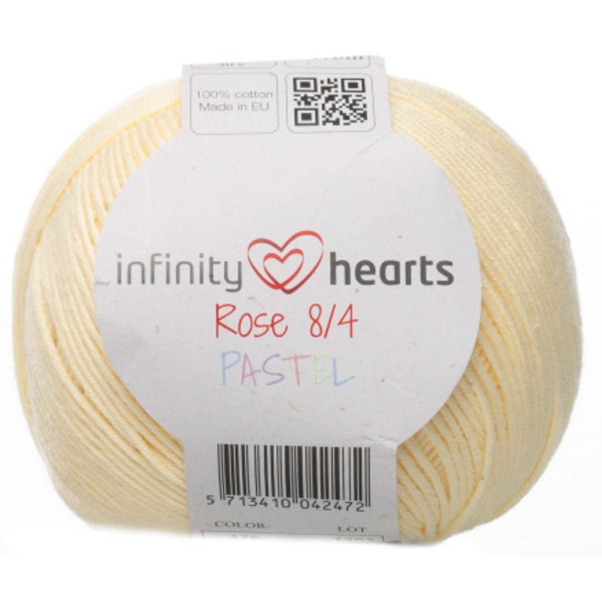 Infinity Hearts Rose Pastel P2 Gul