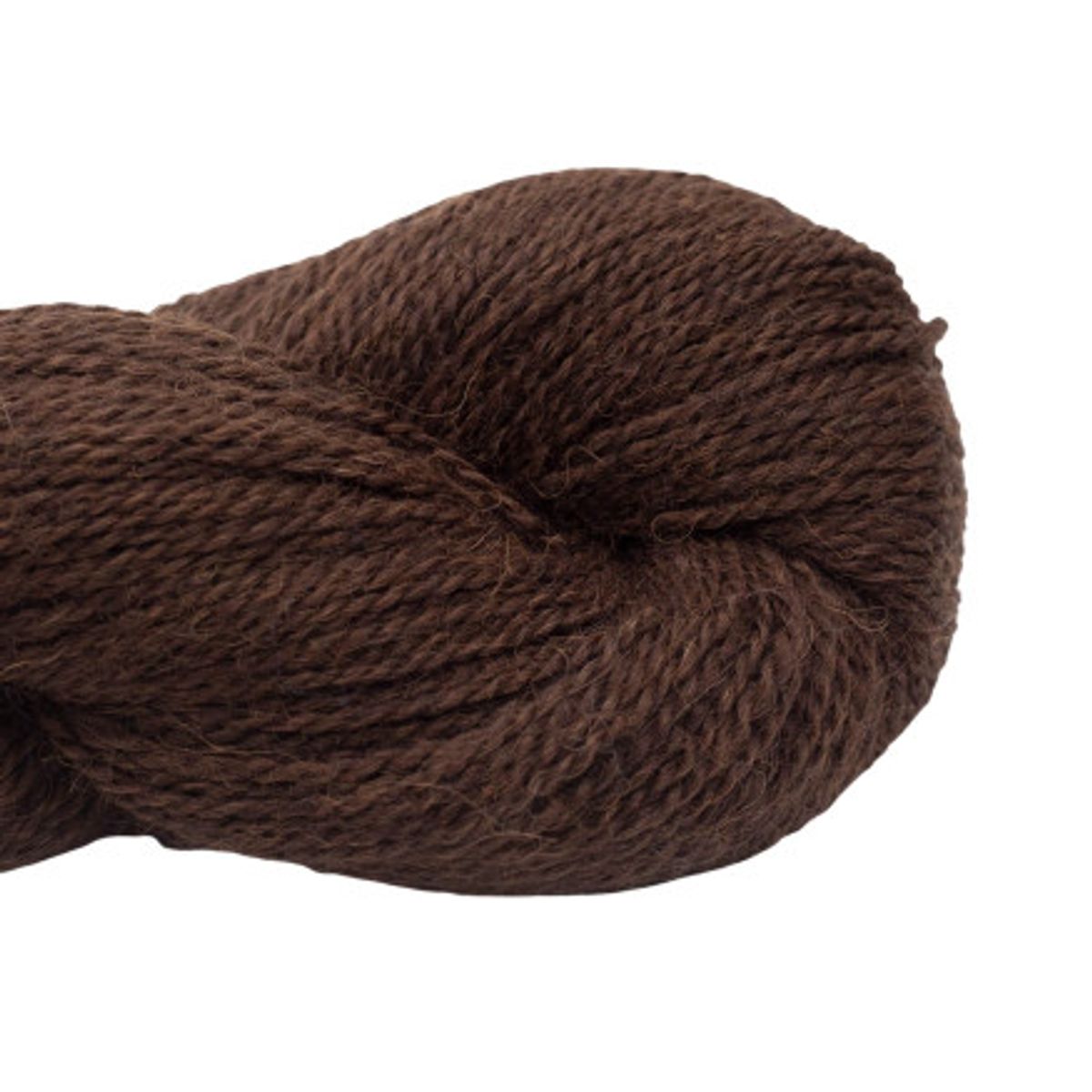 BC Garn Babyalpaca 10/2 106 Chokolade Ufarvet