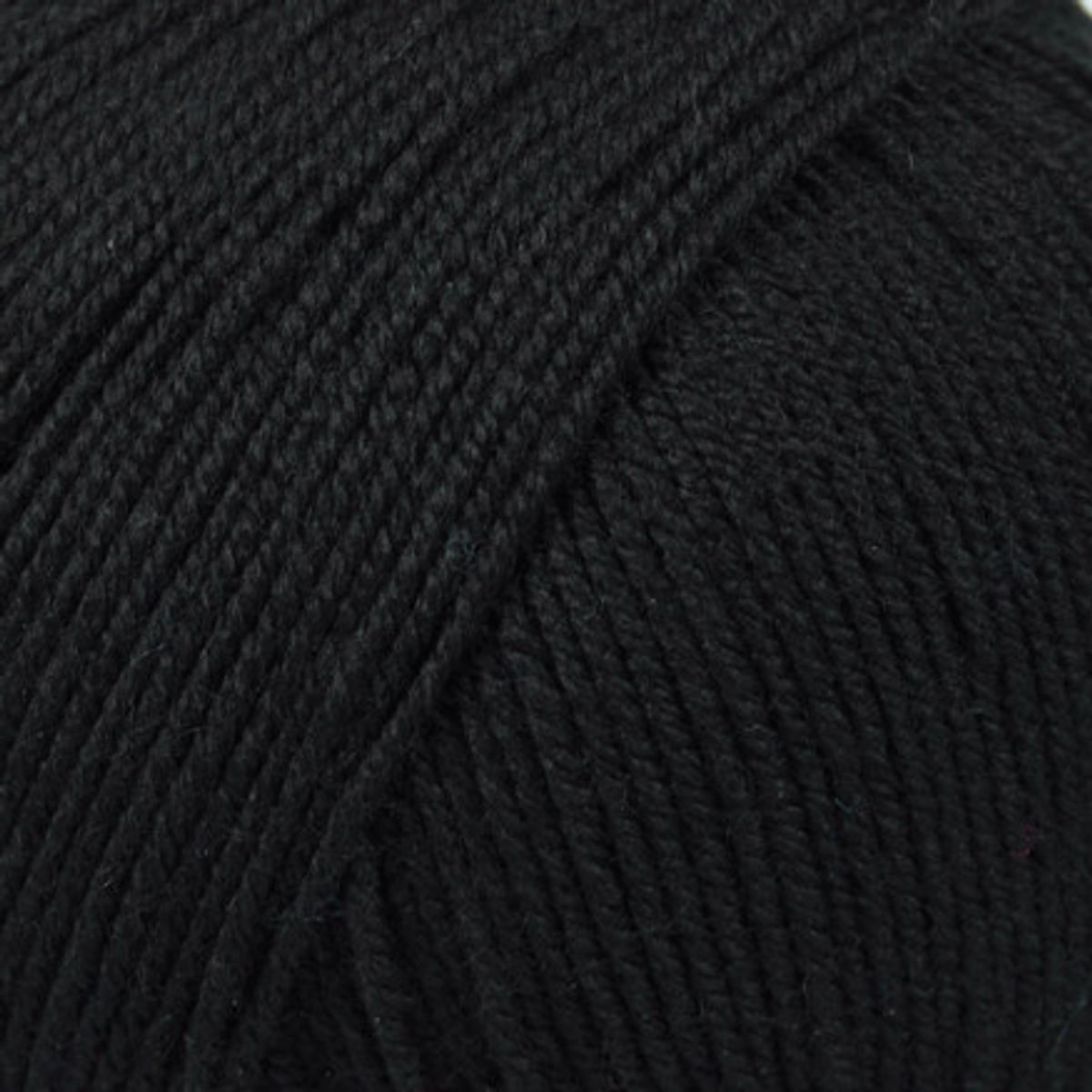 MayFlower London Merino Fine Garn 40 Sort