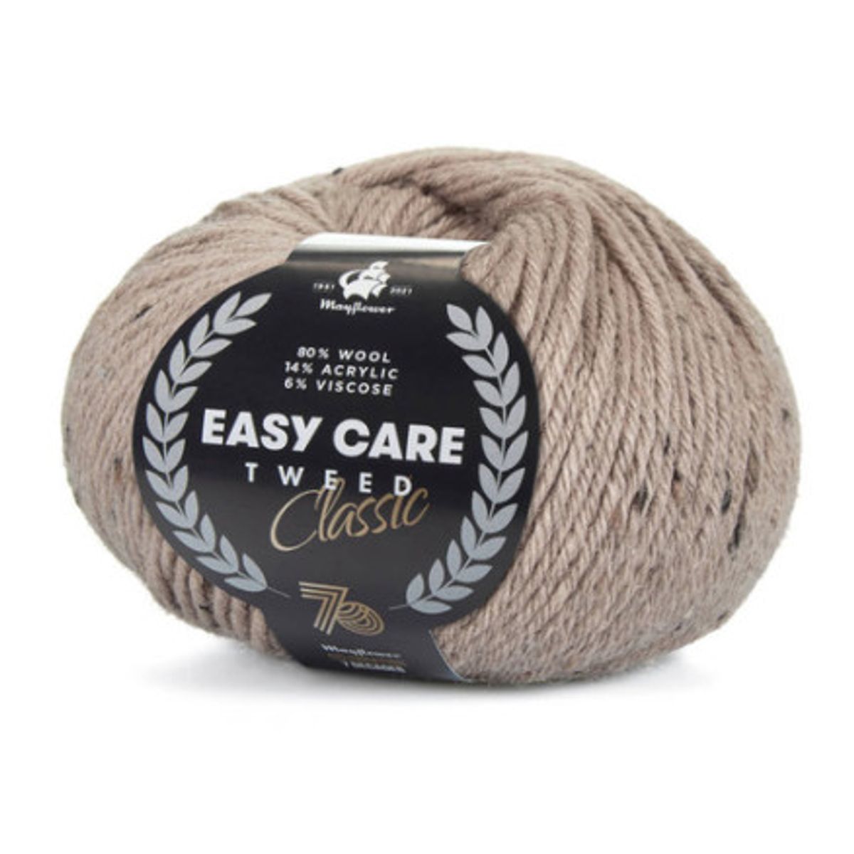 Mayflower Easy Care Classic Tweed Garn 544 Ørkensand