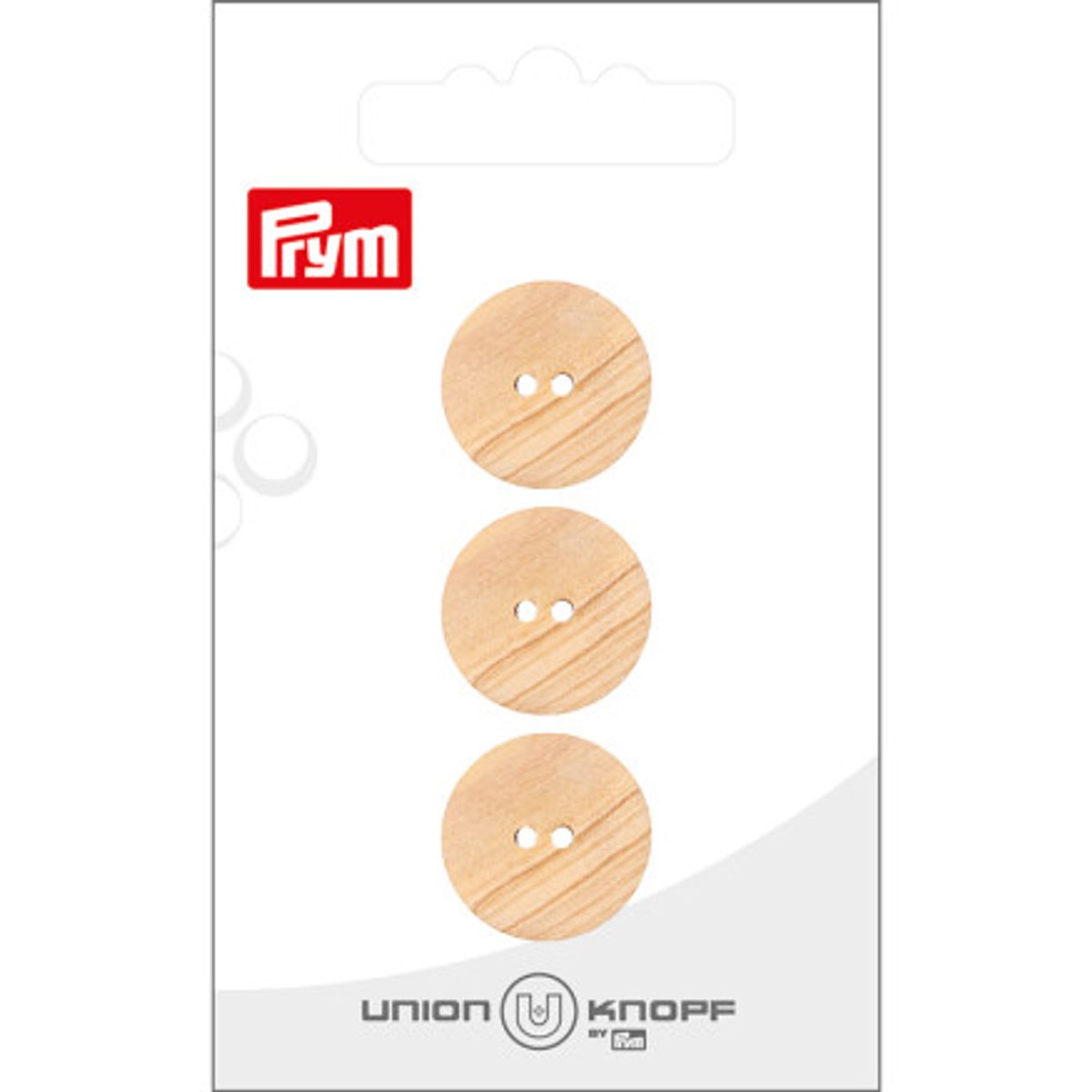 Prym Beige Træknap 18mm - 3 stk