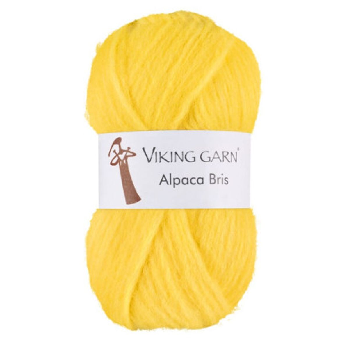 Viking Garn Alpaca Bris 344 Gul