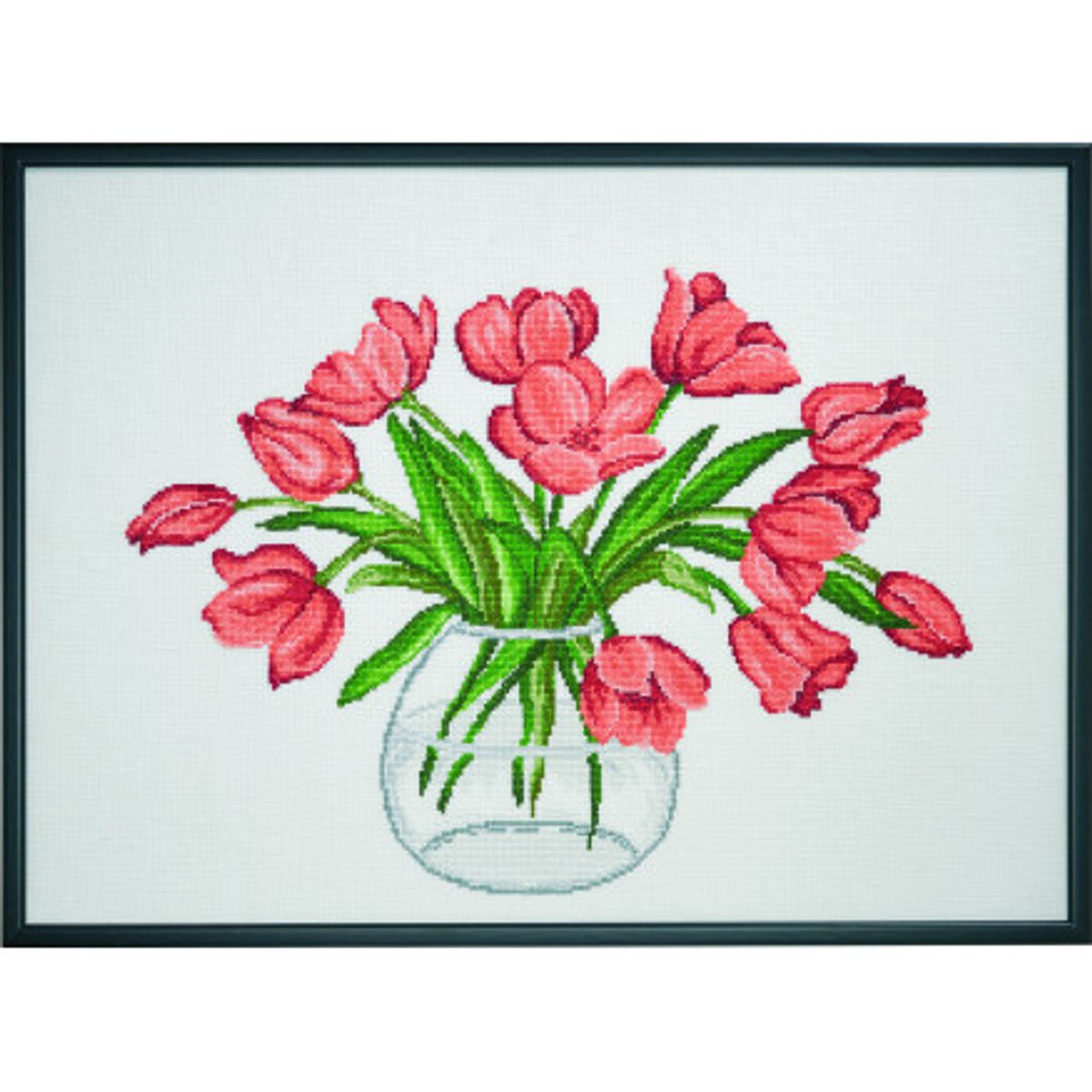 Permin Broderikit Tulipaner 58x42cm