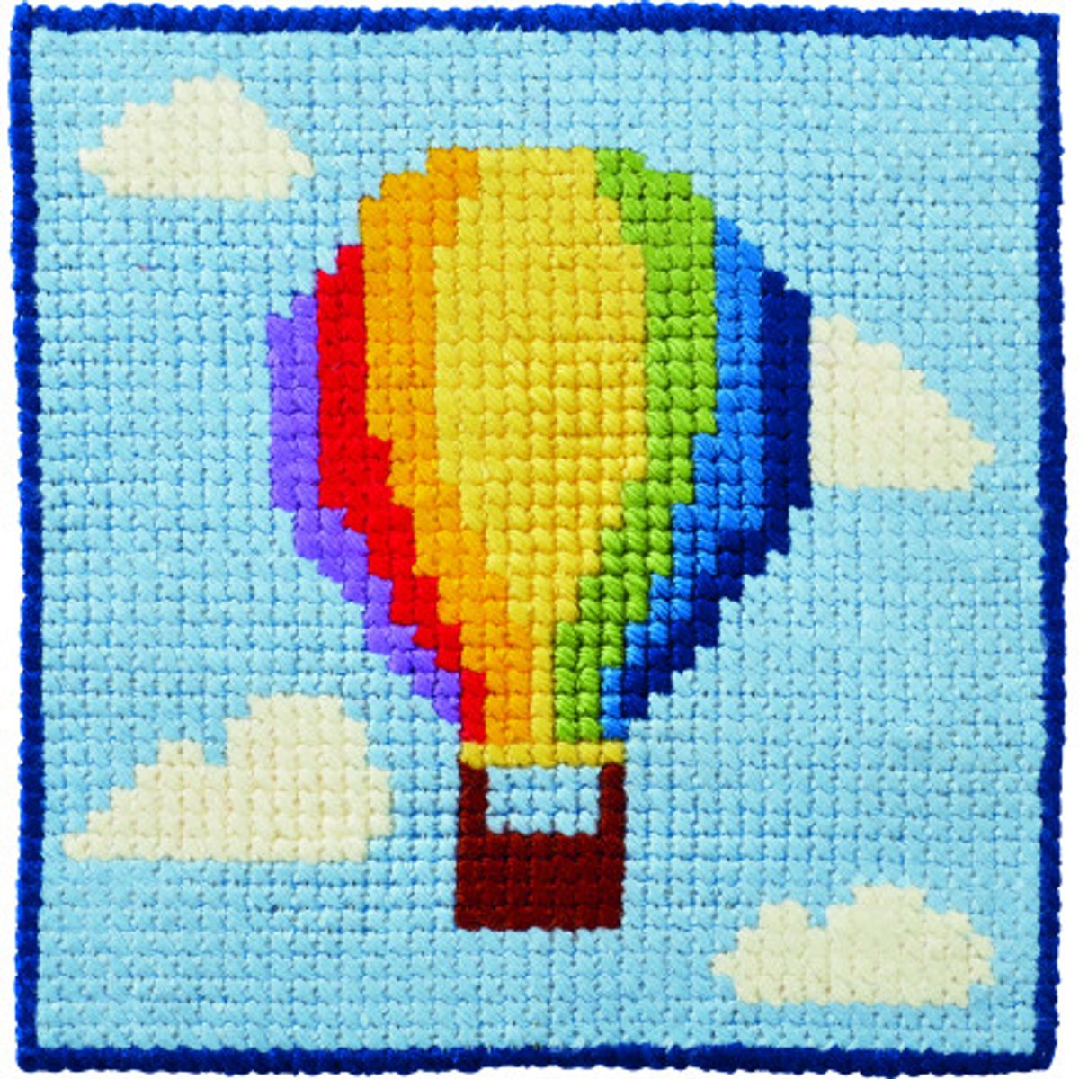 Permin Broderikit Børnestramaj Luftballon 25x25cm