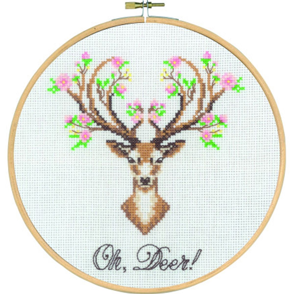 Permin Broderikit DEER Ø20cm