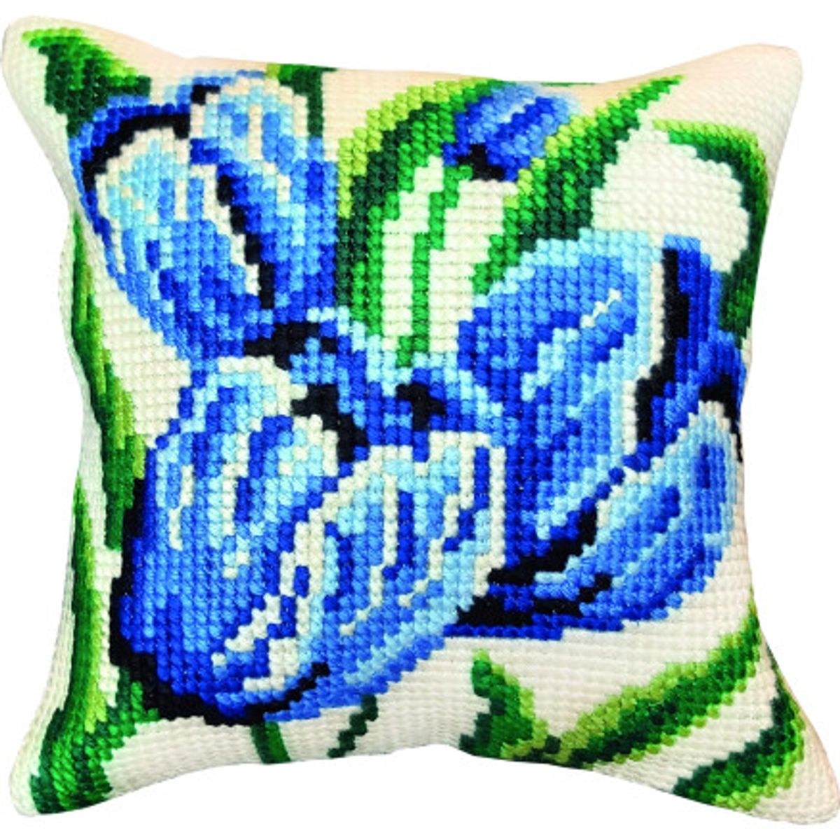 Permin Broderikit Tulipaner stramaj m/garn 35x35cm