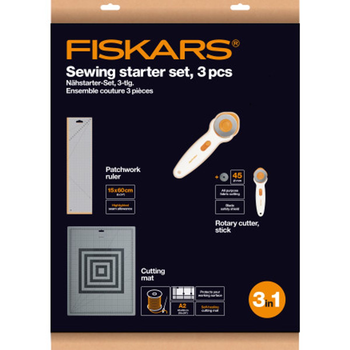 Fiskars Startersæt - 3 dele