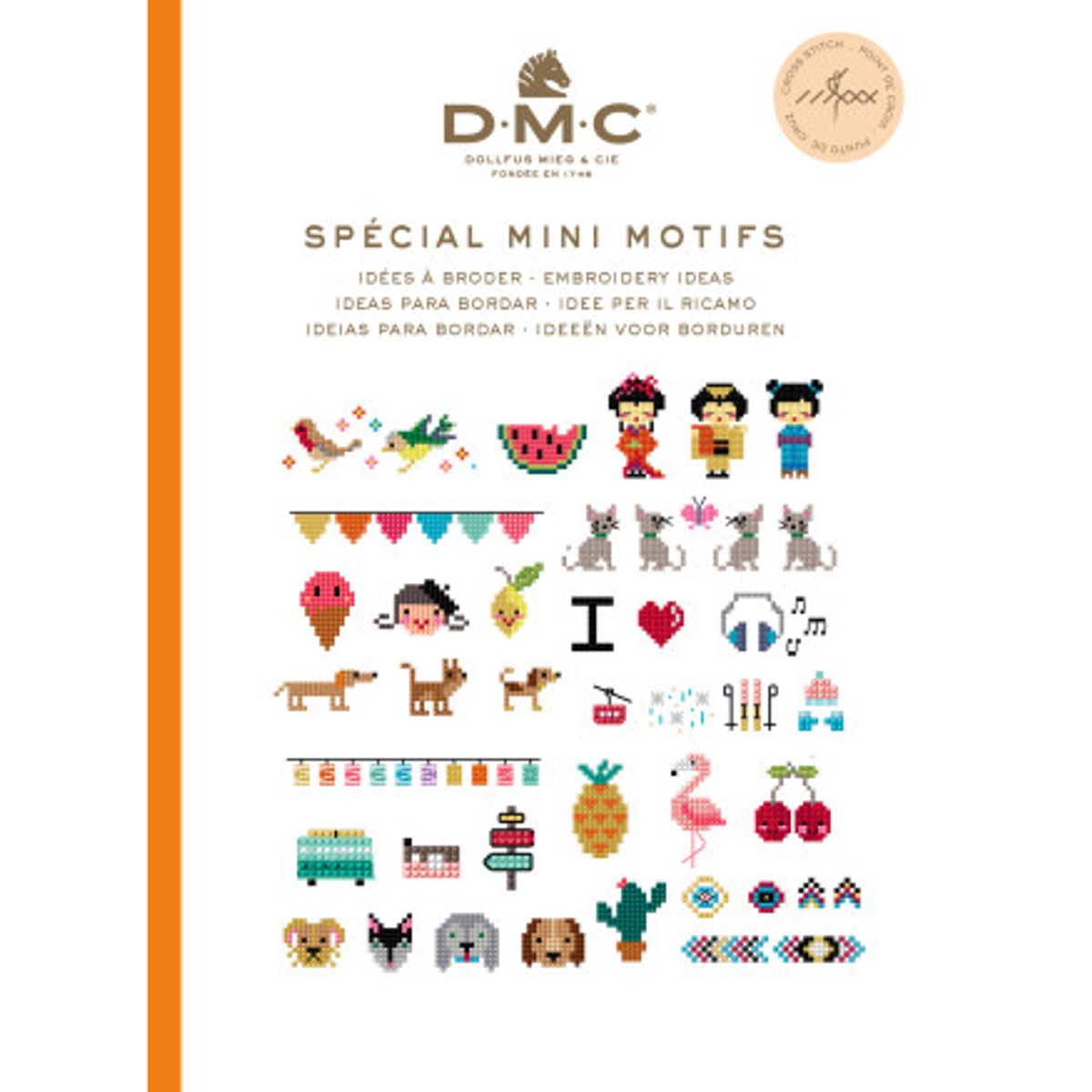 DMC Mønstersamling, Broderi Idéer - Mini Motiver