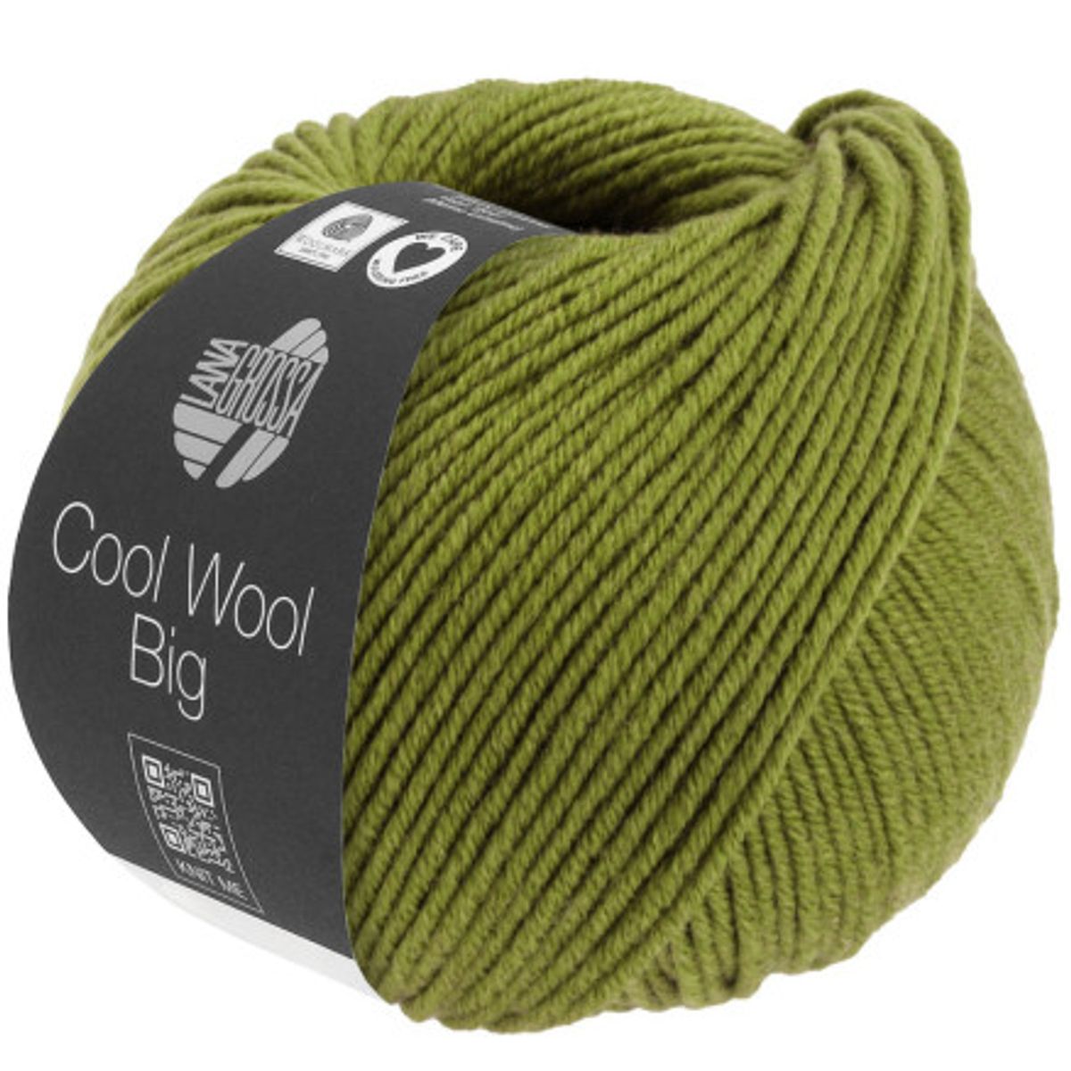 Lana Grossa Cool Wool Big Garn 1021 Majgrøn