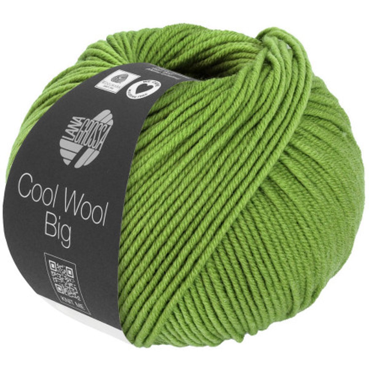 Lana Grossa Cool Wool Big Garn 1022 Kløverbladgrøn