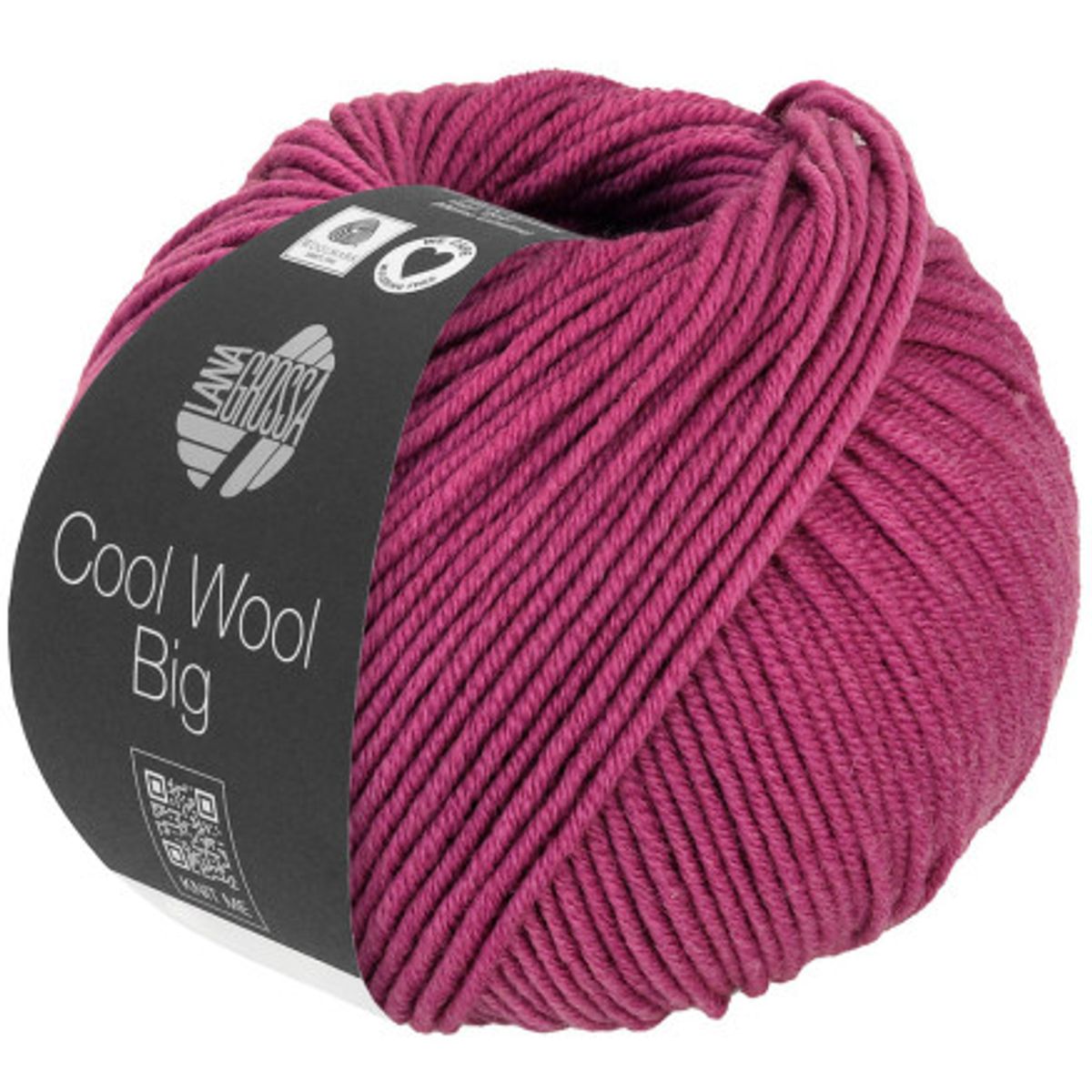 Lana Grossa Cool Wool Big Garn 1027 Indisk Rød