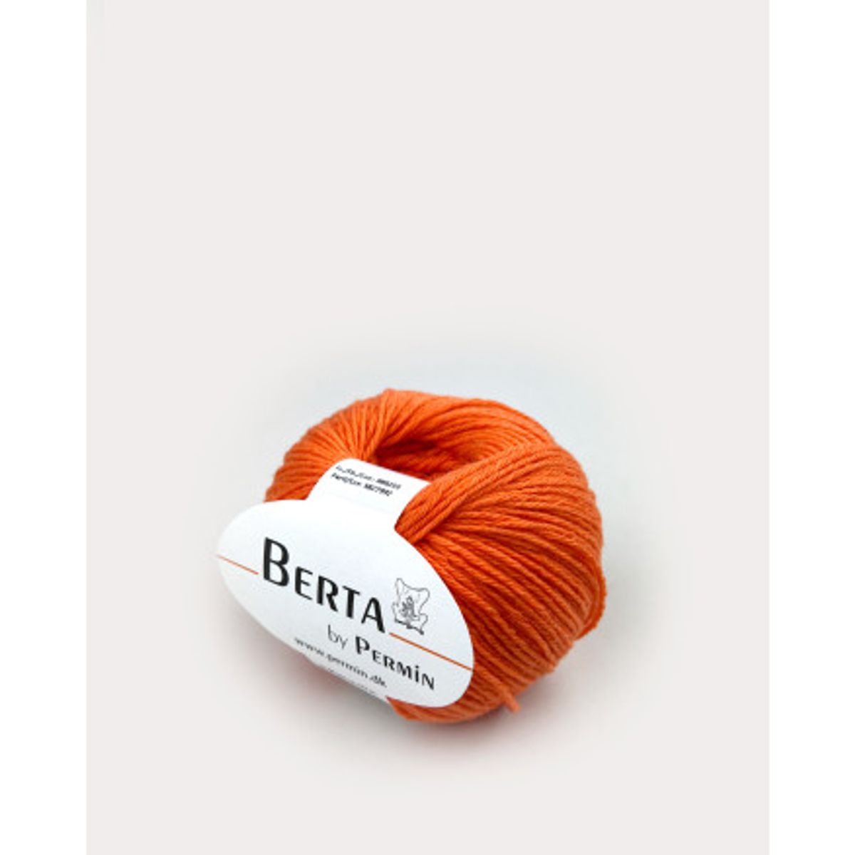 Permin Berta Garn 55 Mørk Orange