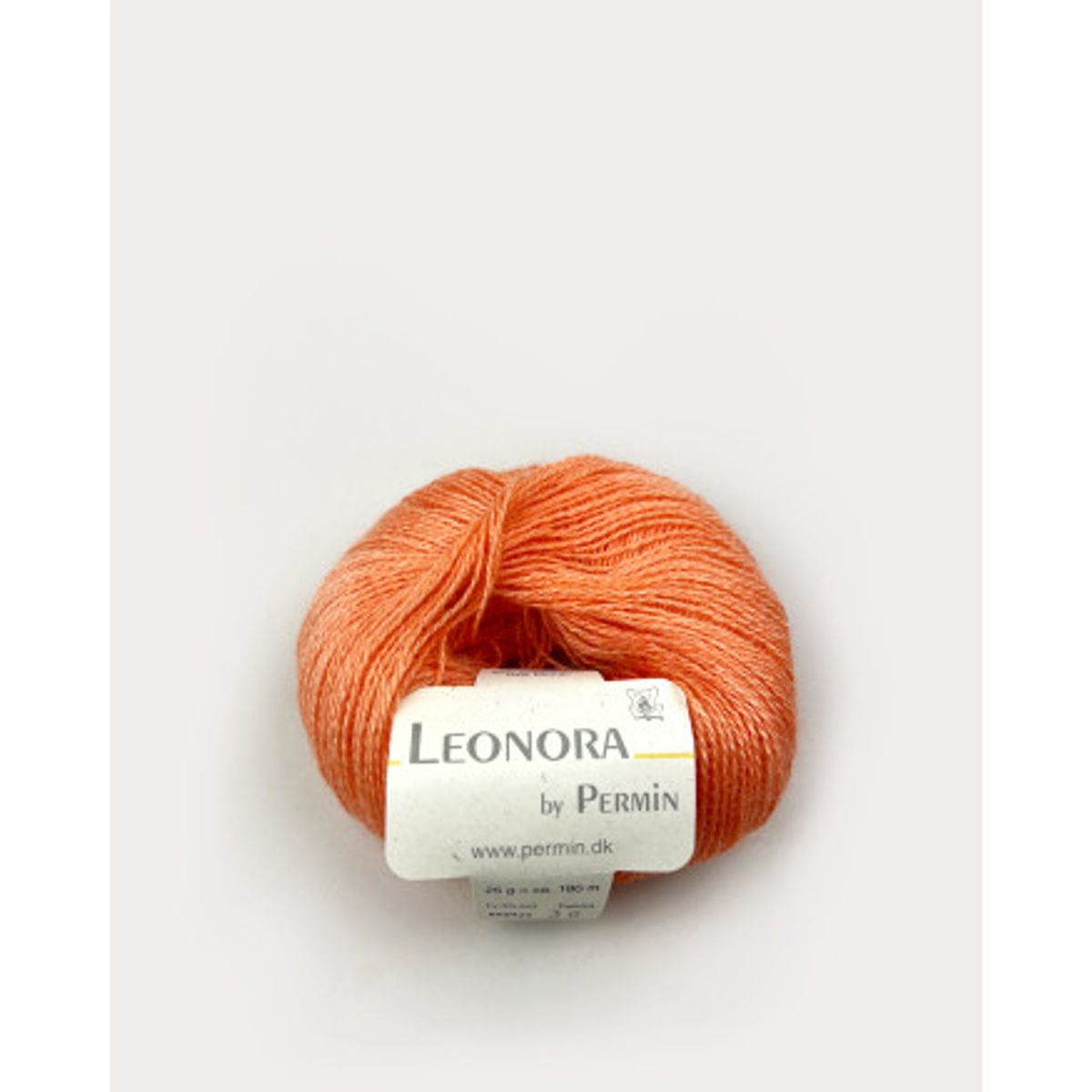 Permin Leonora Garn 23 Lys Orange