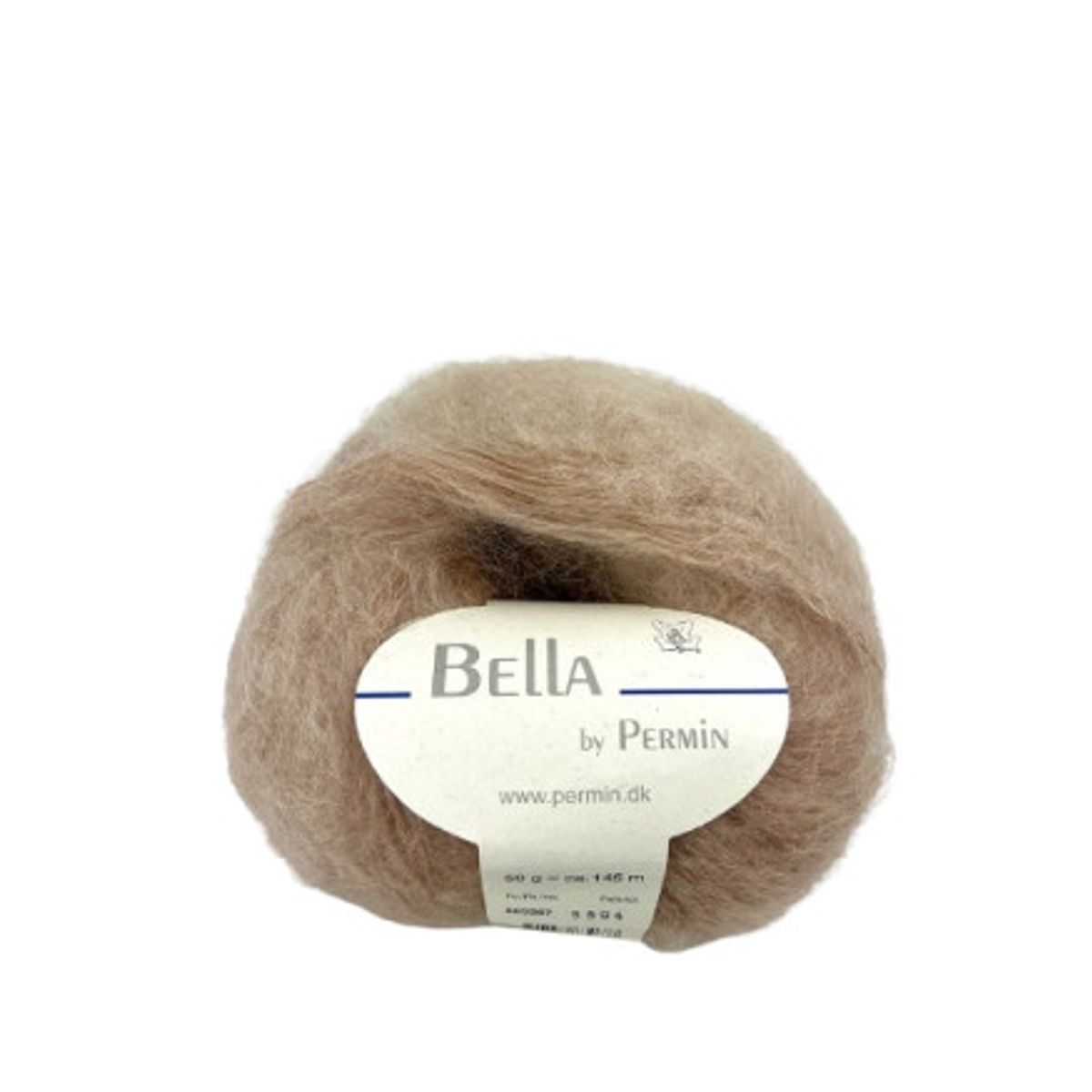 Permin Bella Mohair Garn 67 Lys Kamel