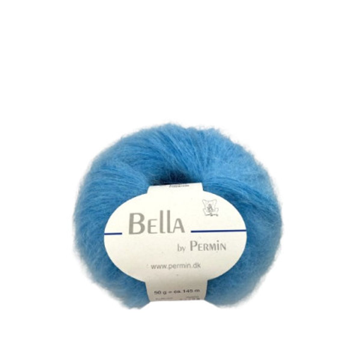 Permin Bella Mohair Garn 83 Klar Turkis