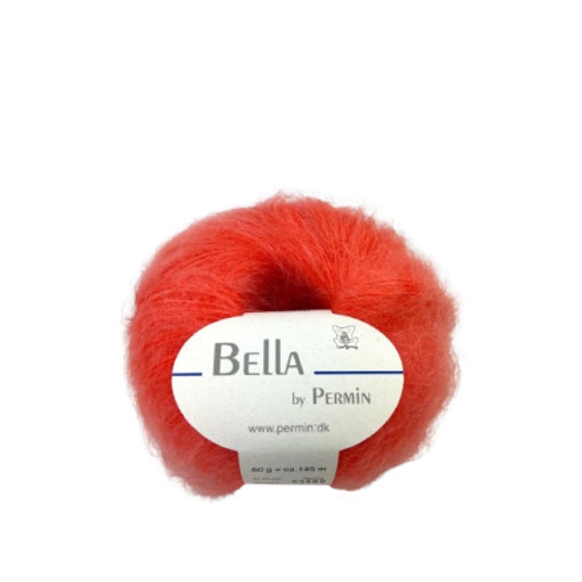 Permin Bella Mohair Garn 84 Koral