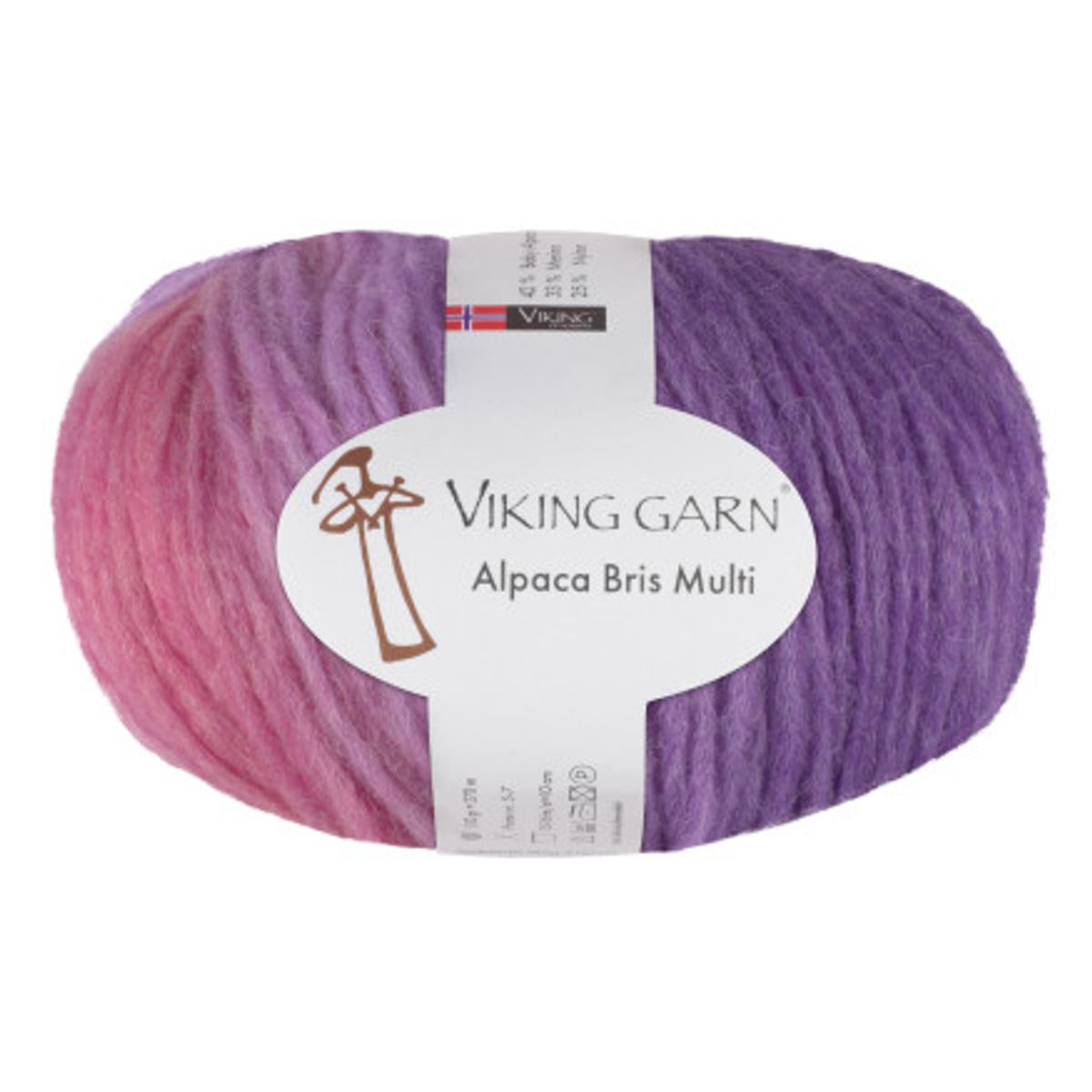 Viking Garn Alpaca Bris Multi 370