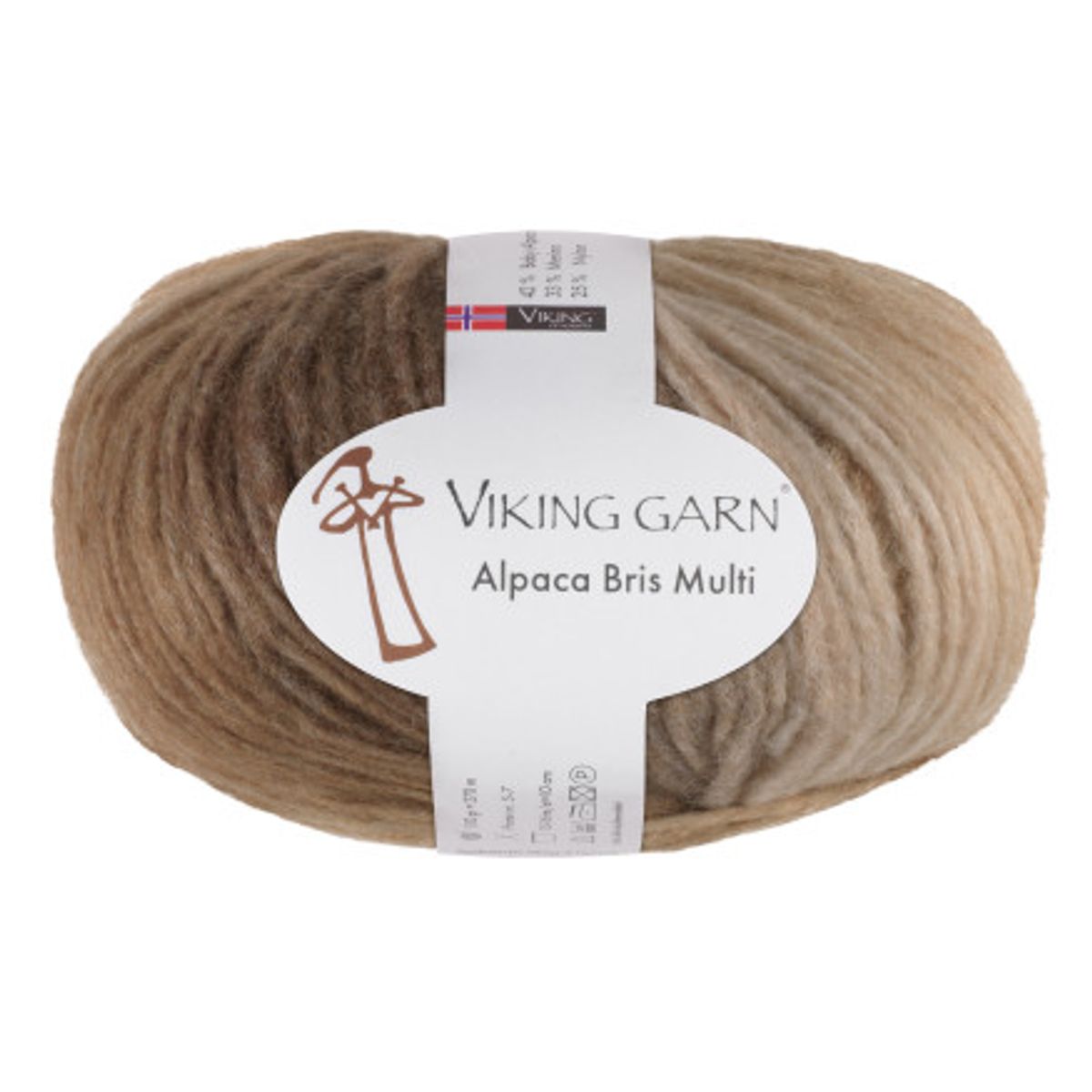 Viking Garn Alpaca Bris Multi 352