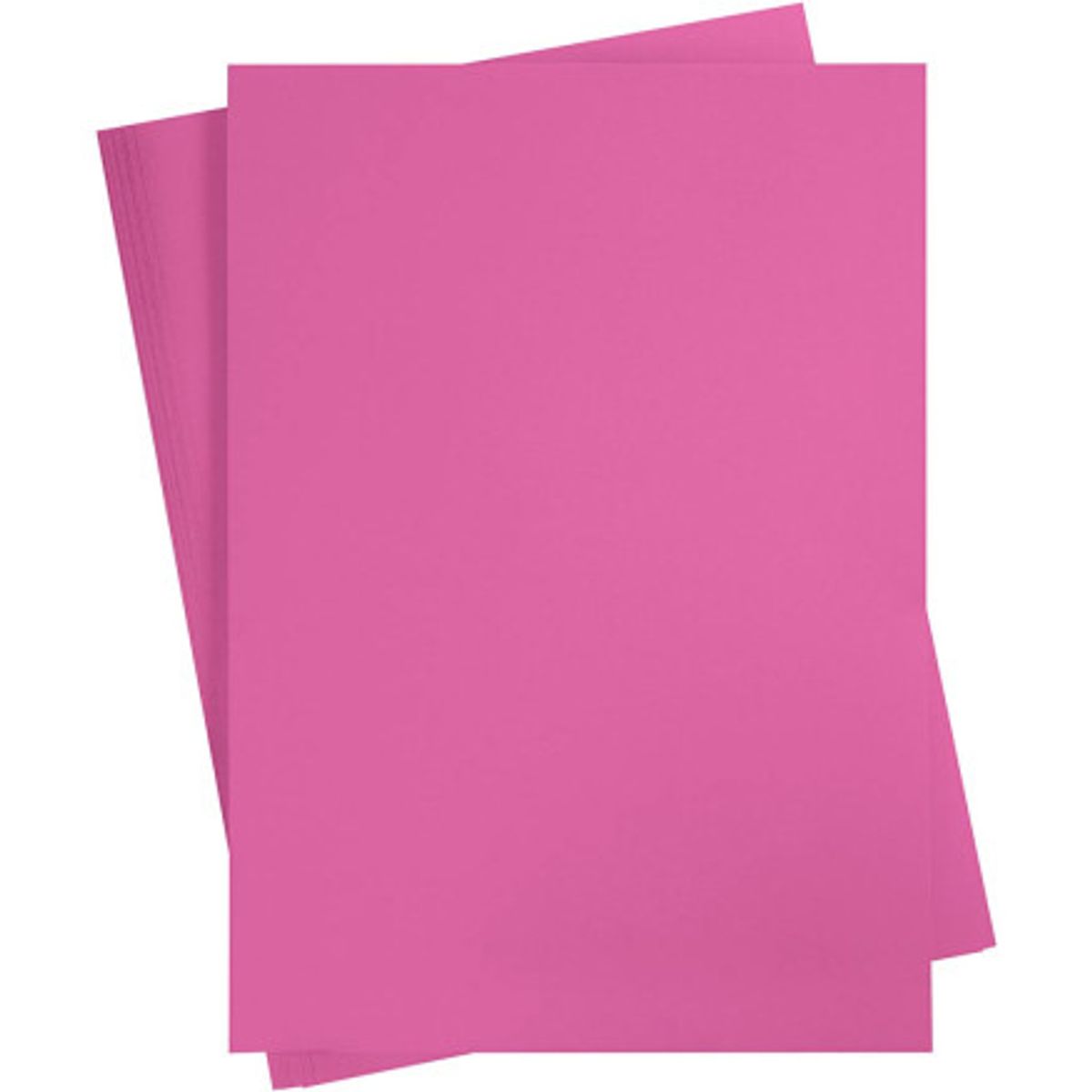 Karton, A2, ark 420x594 mm, 180 g, pink, 100ark/ 1 pk.