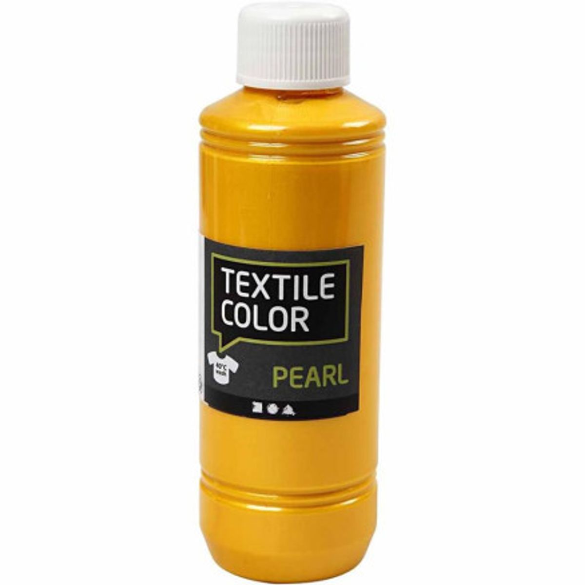 Textile Color, perlemor, gul, 250ml/ 1 fl.