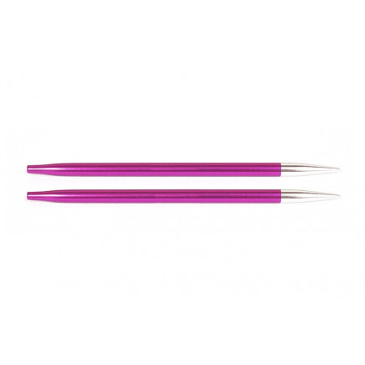 KnitPro Zing Udskiftelige Rundpinde Aluminium 10cm 5,00mm / US8 Ruby