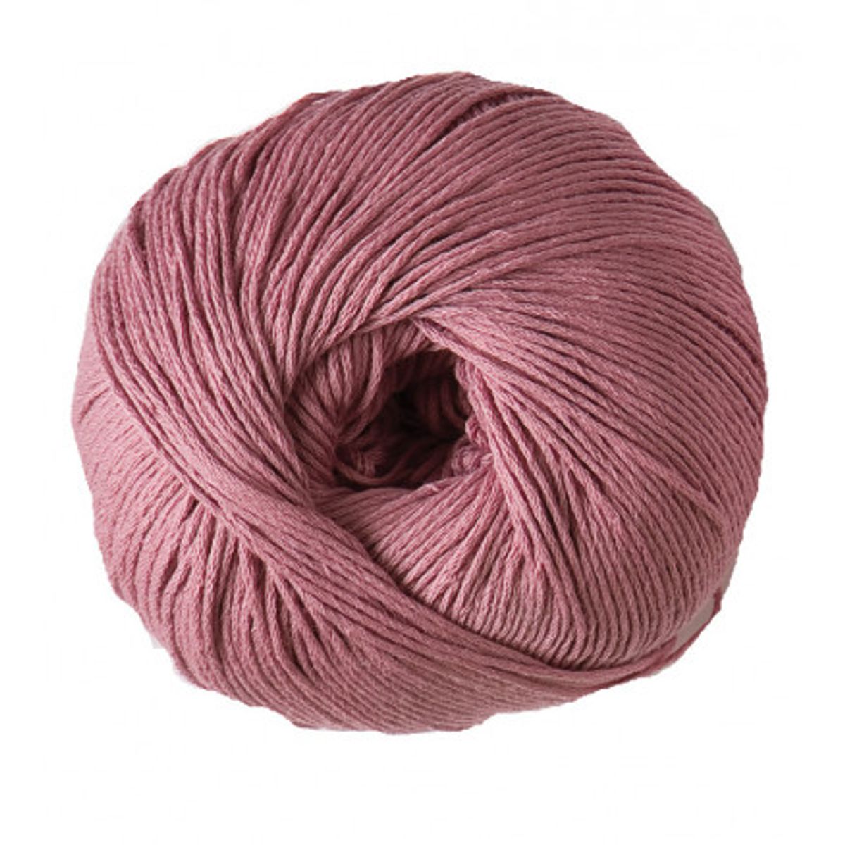 DMC Natura Just Cotton Garn Unicolor 07 Lys Gammelrosa