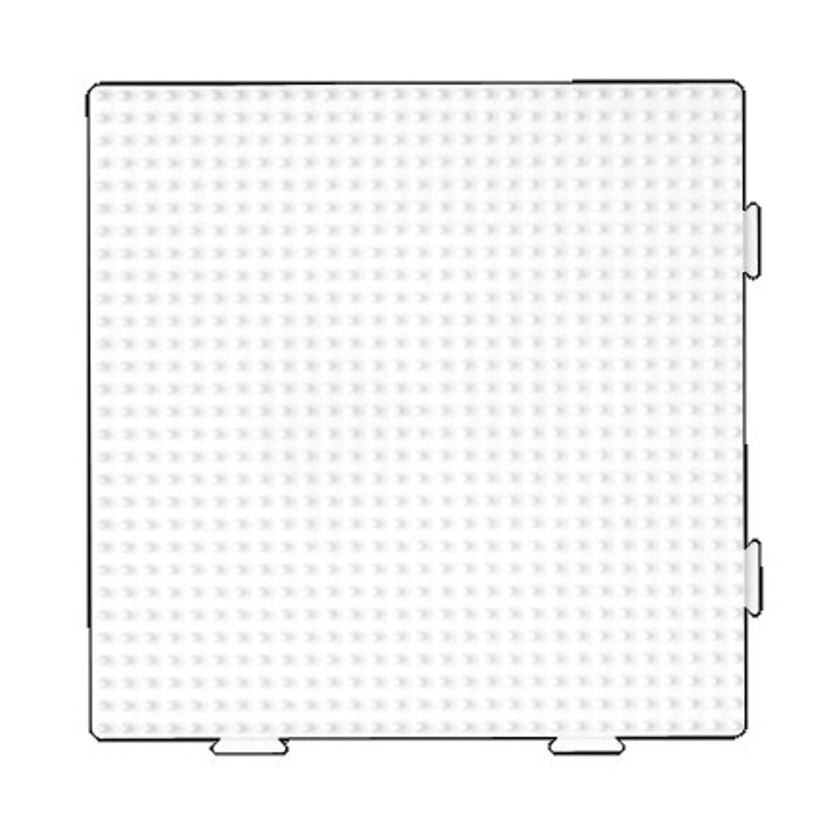 Hama Midi Perleplade Samleplade Firkant Hvid 14,5x14,5cm - 1 stk