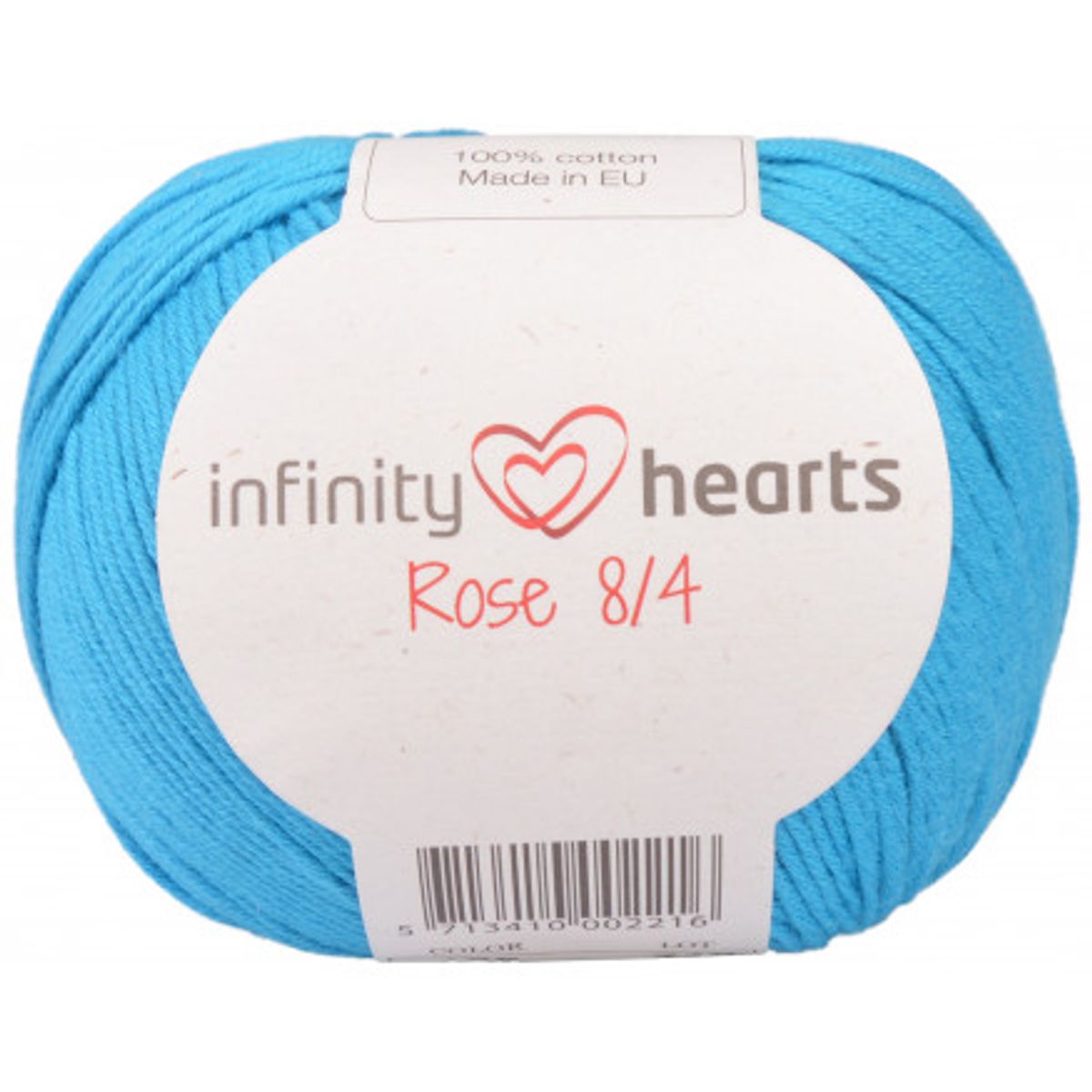 Infinity Hearts Rose 8/4 Garn Unicolor 125 Turkis