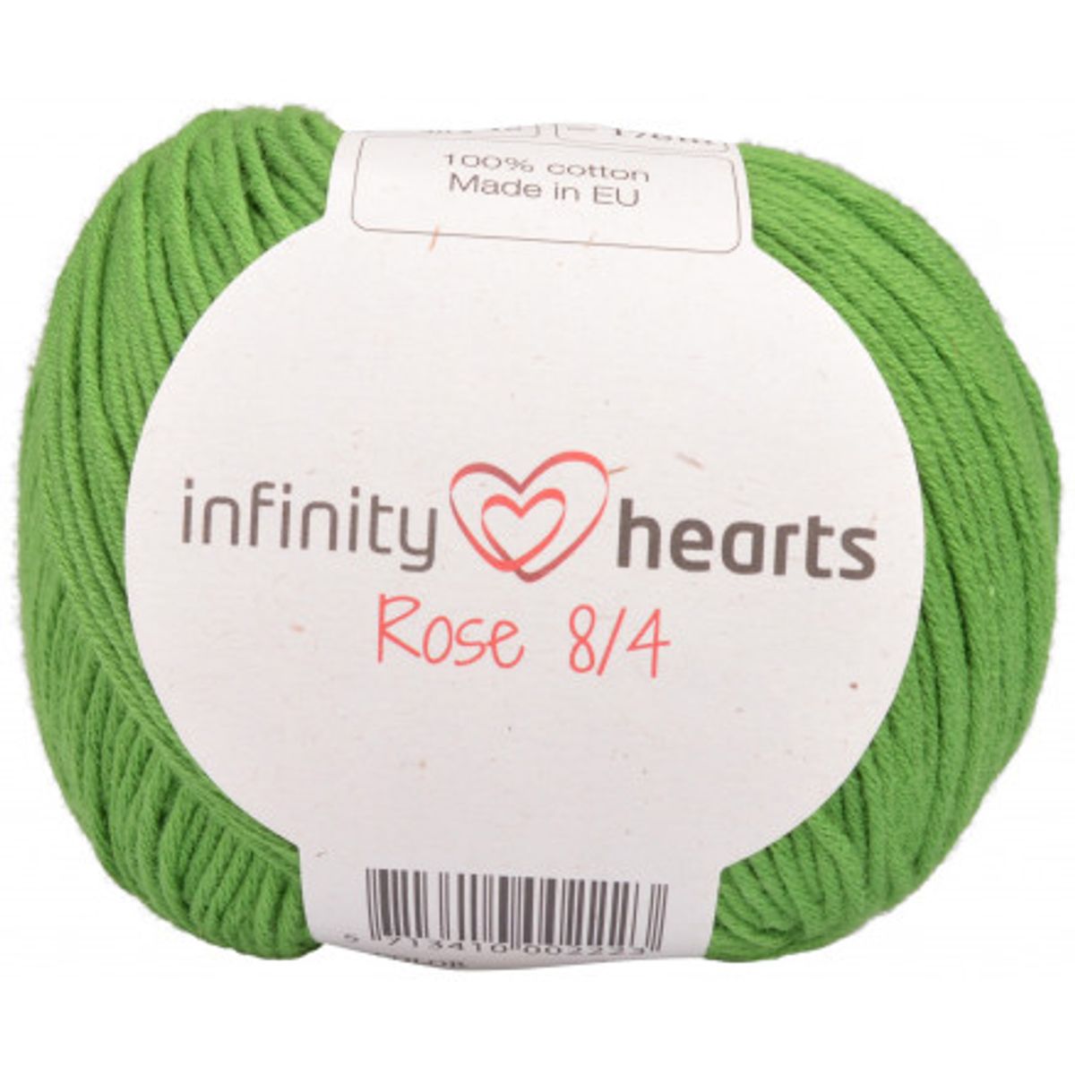 Infinity Hearts Rose 8/4 Garn Unicolor 156 Grøn