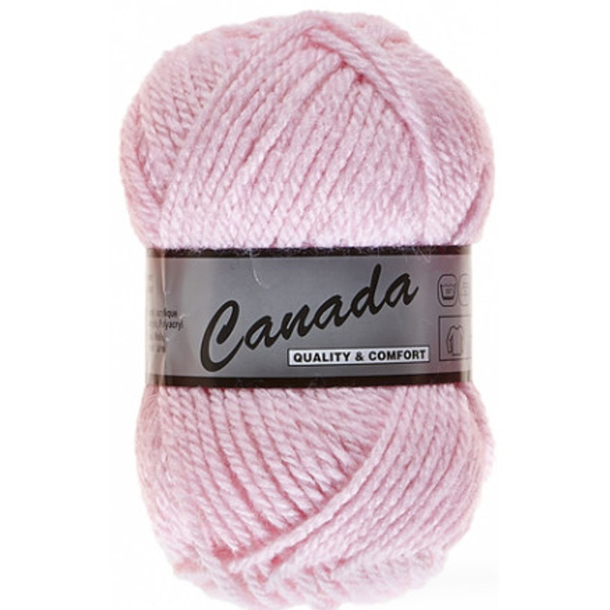 Lammy Canada Garn Unicolor 710 Lys Rosa