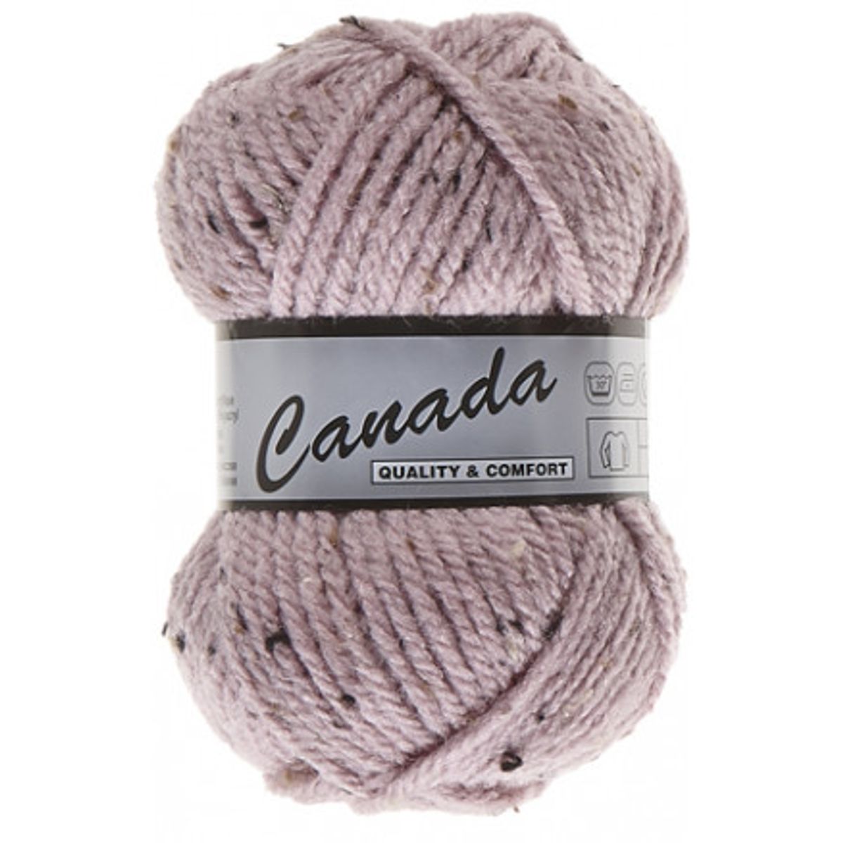 Lammy Canada Garn Mix 475 Lyserød/Brun