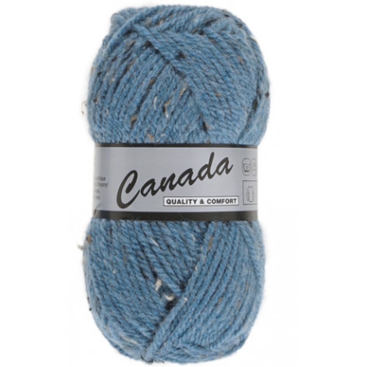 Lammy Canada Garn Mix 463 Blå/Beige/Brun