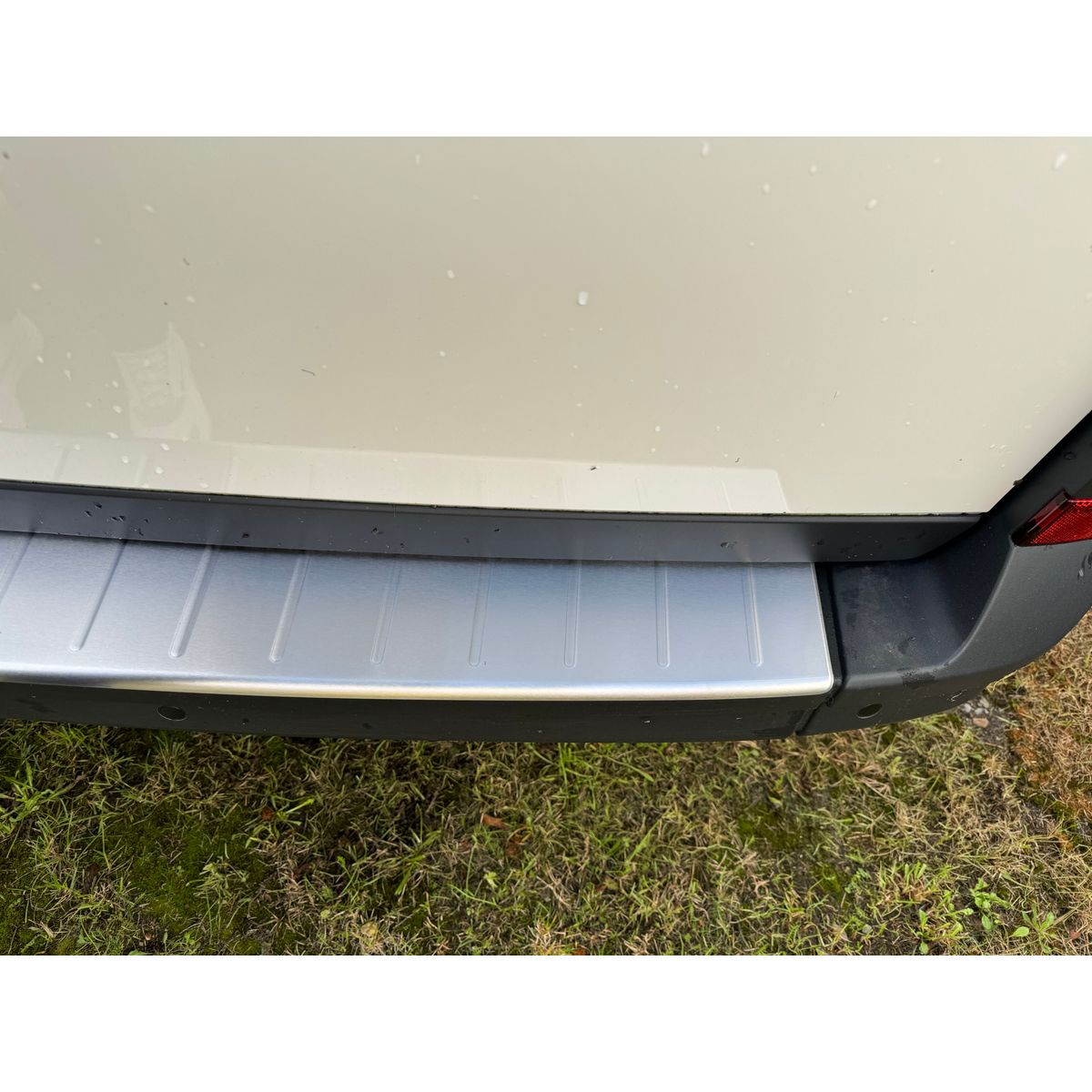 Rear Bumper Sill Cover S.Steel (Brushed) - TGE 17+